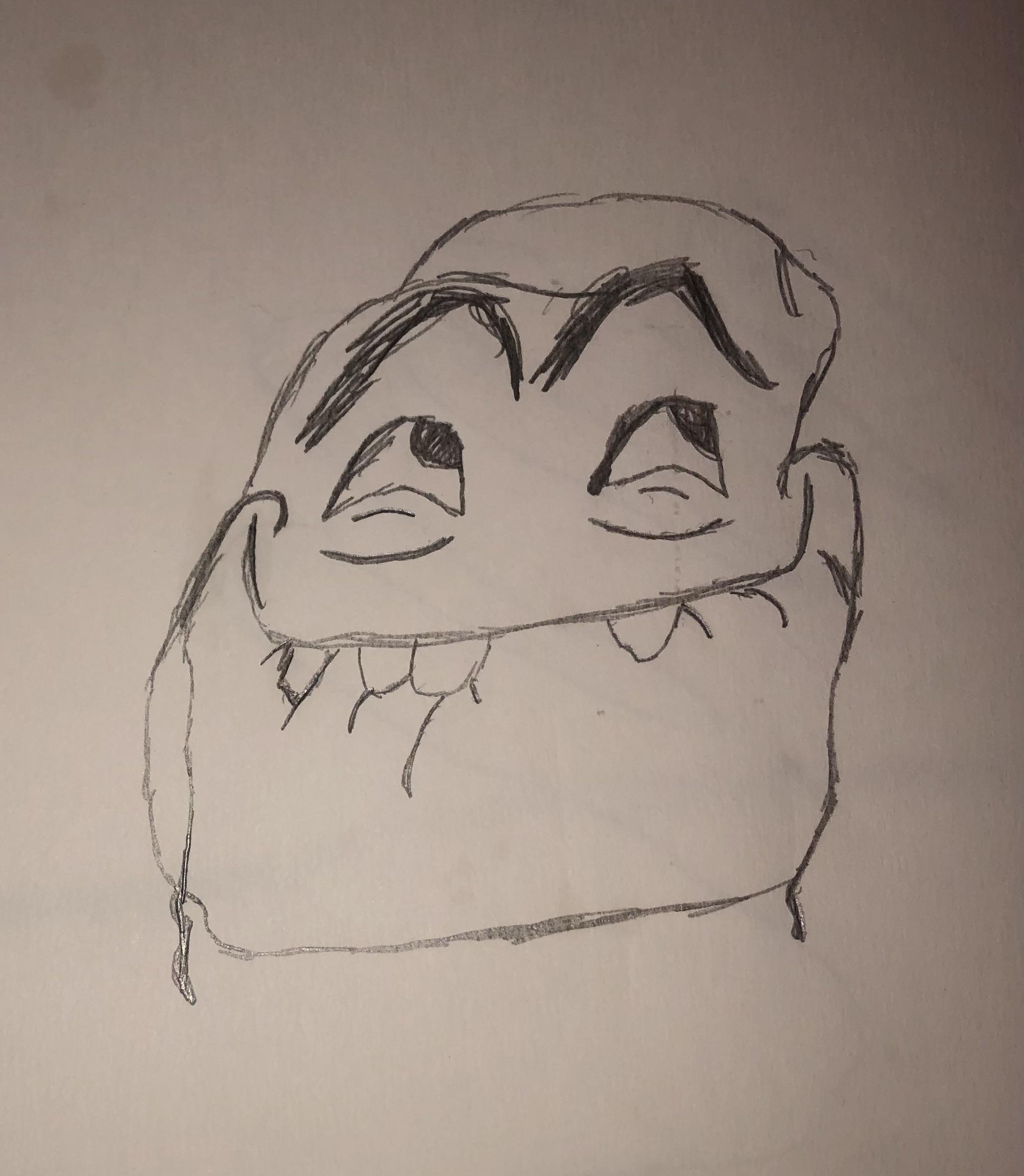 I drew a meme face | Scrolller