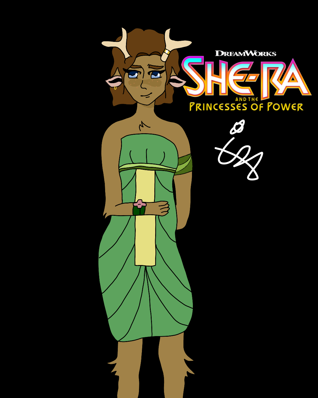 i-drew-myself-as-a-she-ra-character-from-the-village-were-adora-went