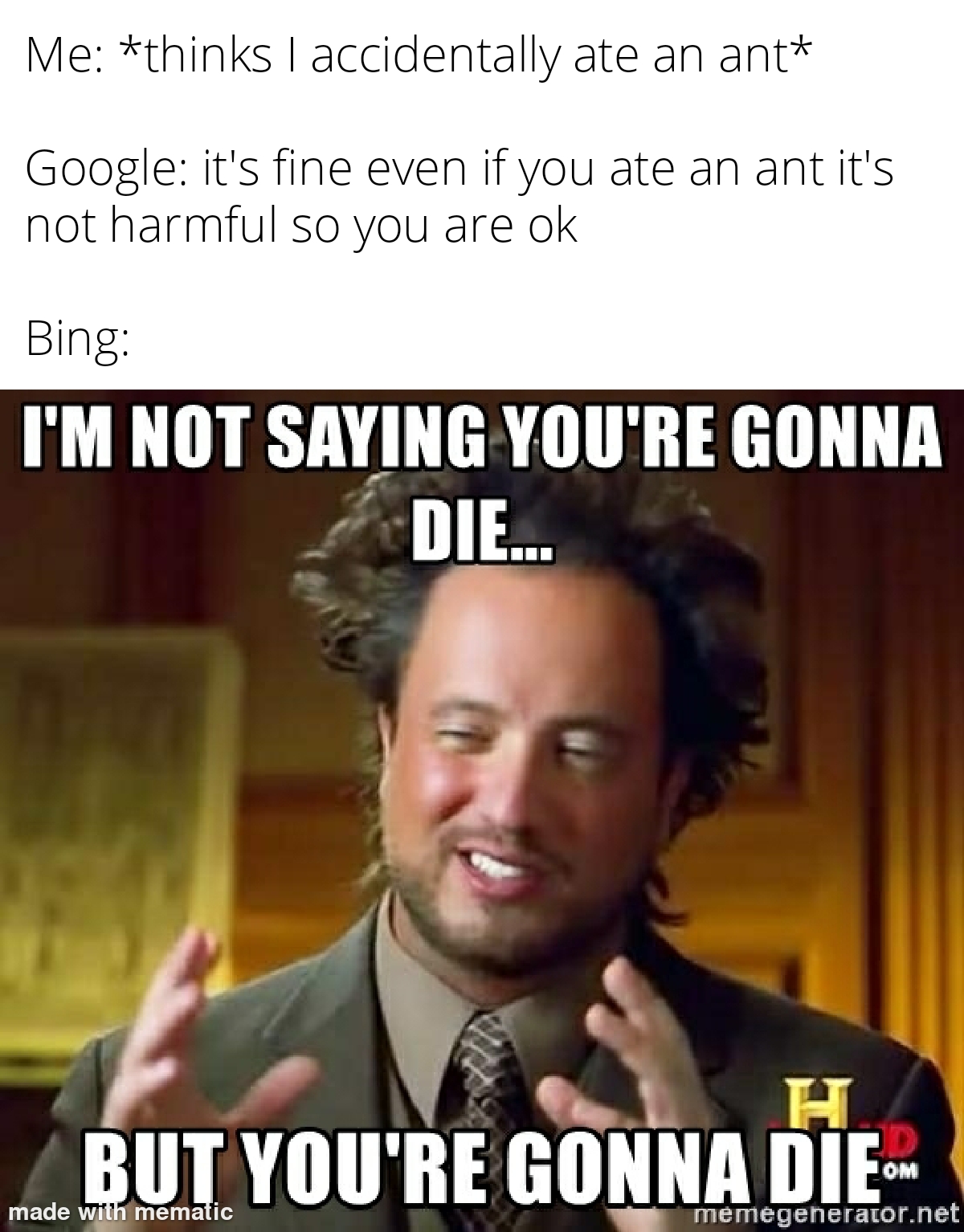 I feel like im going to die Scrolller