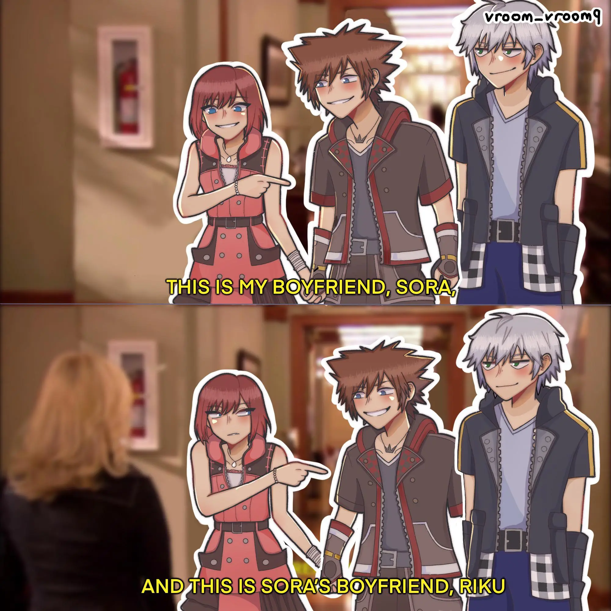 Sora Ricky Wang I know Sora and Ricky won't end up together, but a guy can dream ...