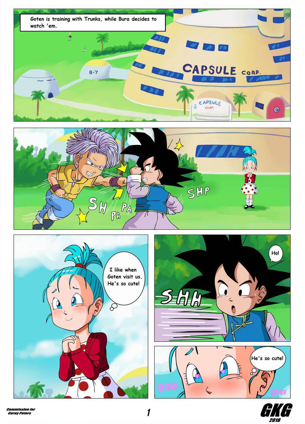 I’m Looking For The Uncensored Version Of This Goten X Bra Comic Scrolller