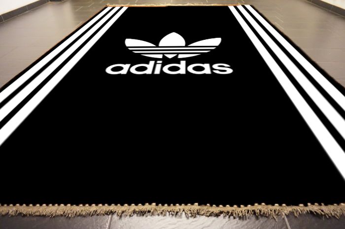 Addidas Logo Rug i made a adidas carpet...for some reason. | Scrolller