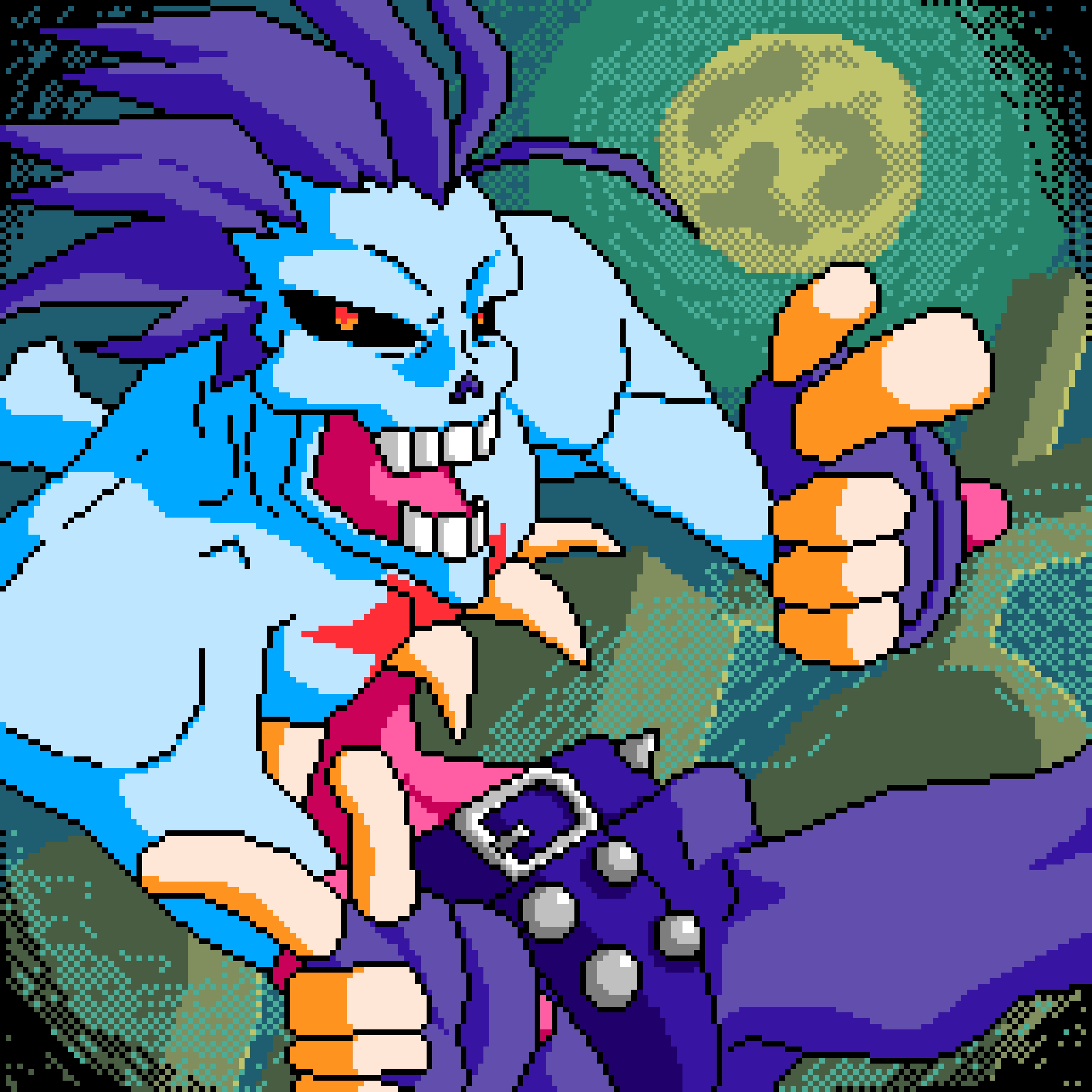 I made some pixel art of Lord Raptor. | Scrolller