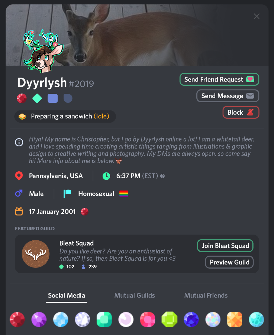 I recently gave redesigning Discord's profile page a go—here's what I ...