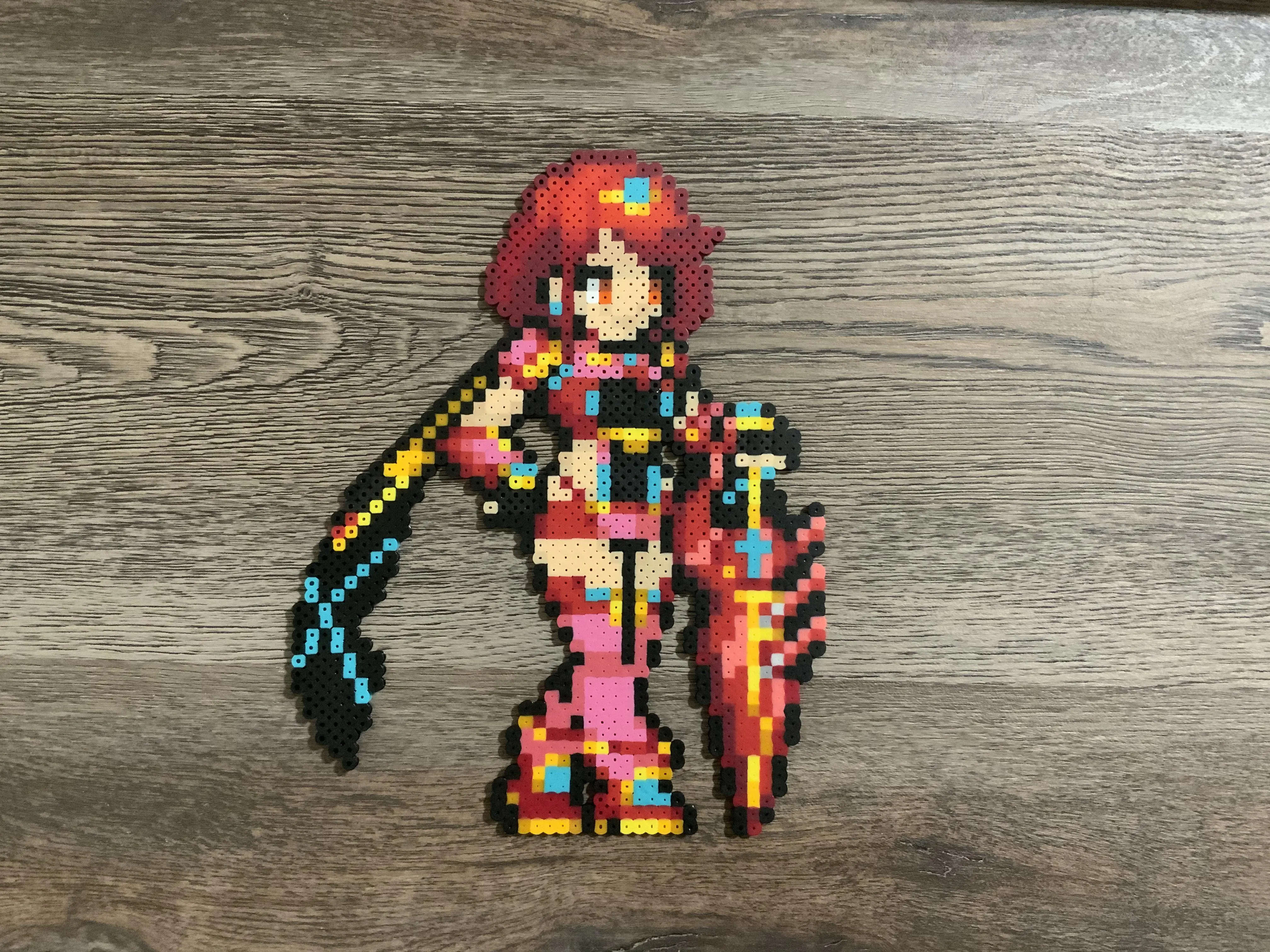 I made Pyra out of a Perler Beads! [OC] | Scrolller