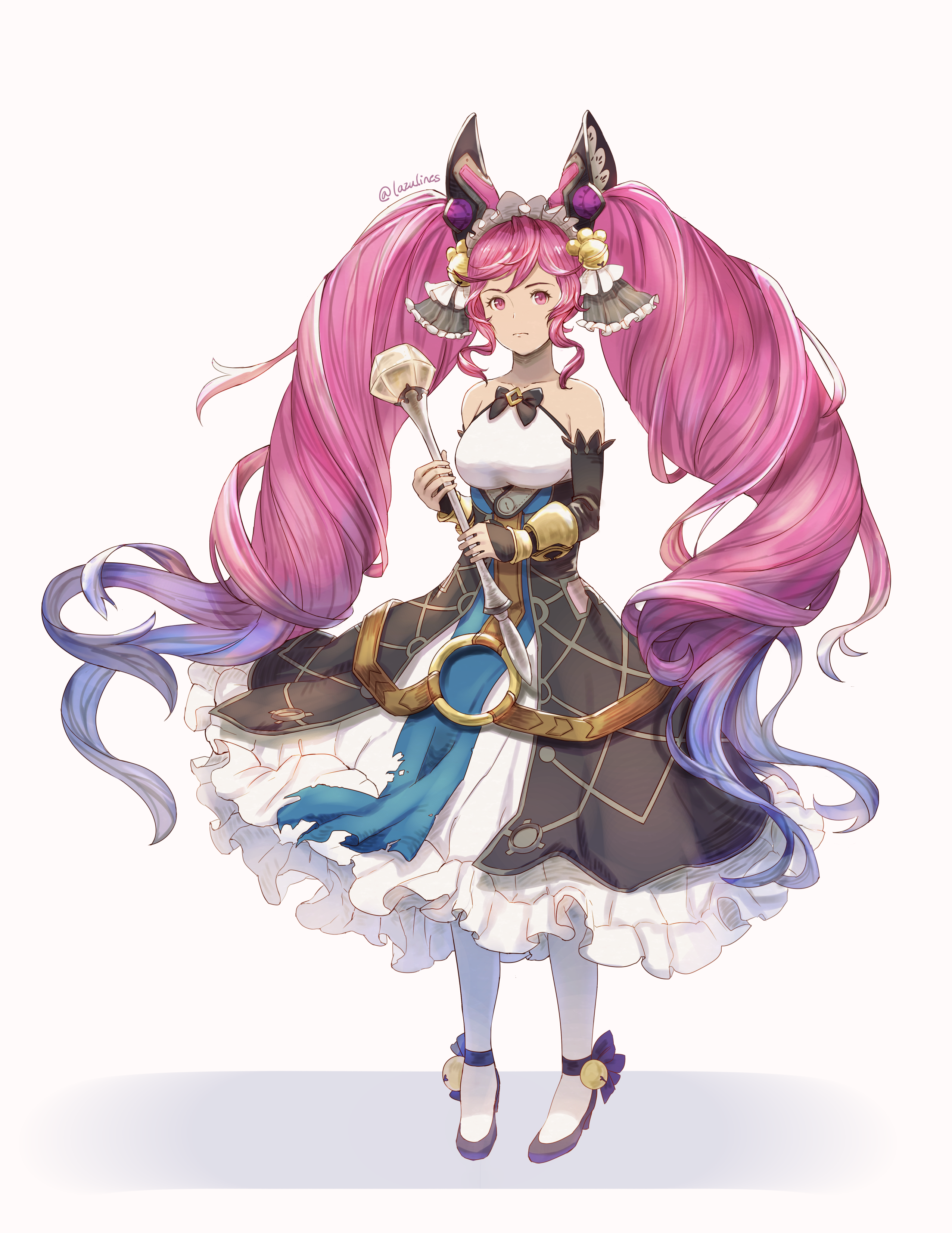 I tried to draw Cleo in GBF's art style | Scrolller
