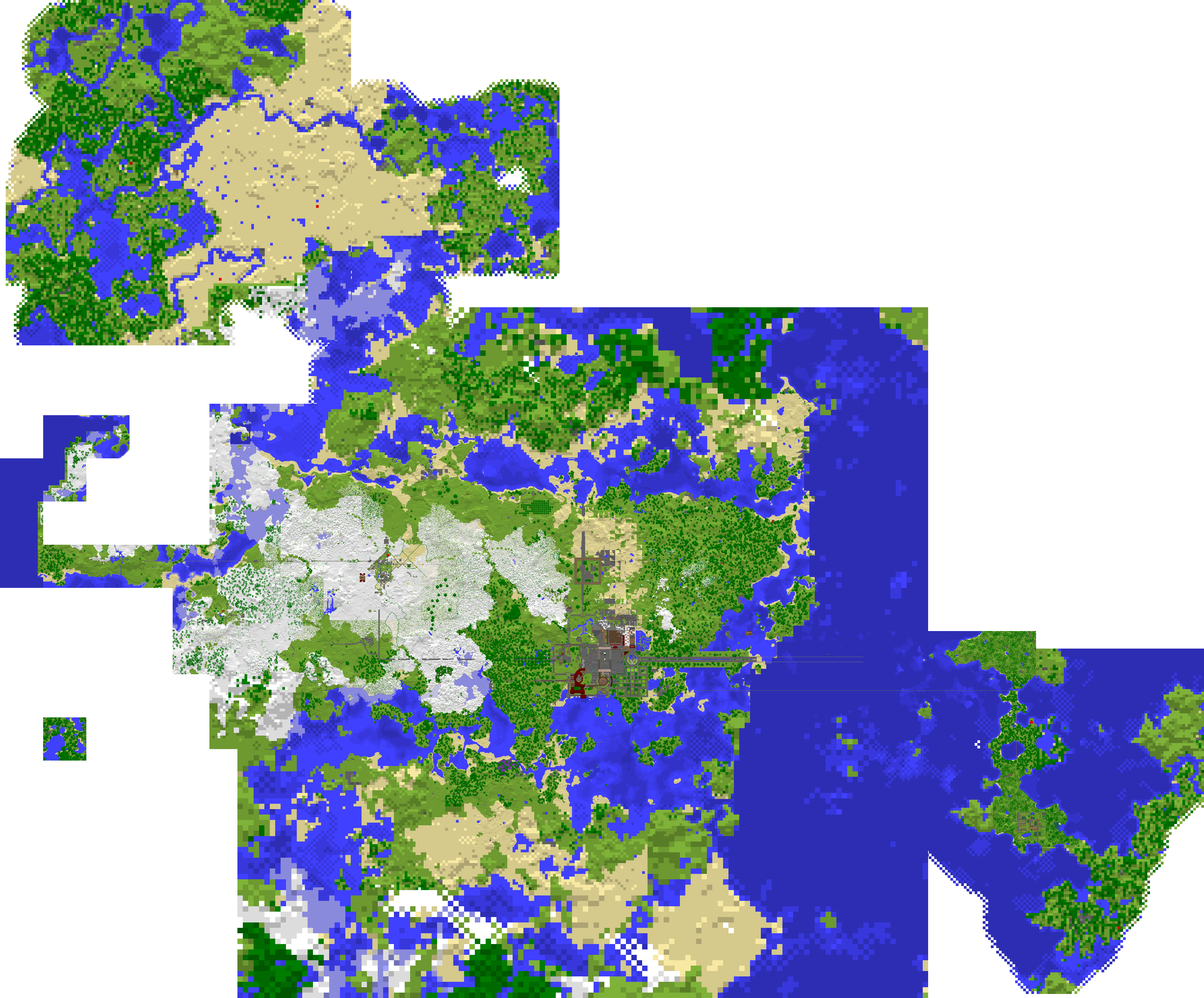I wrote a program to convert all my maps into a single image zoom in