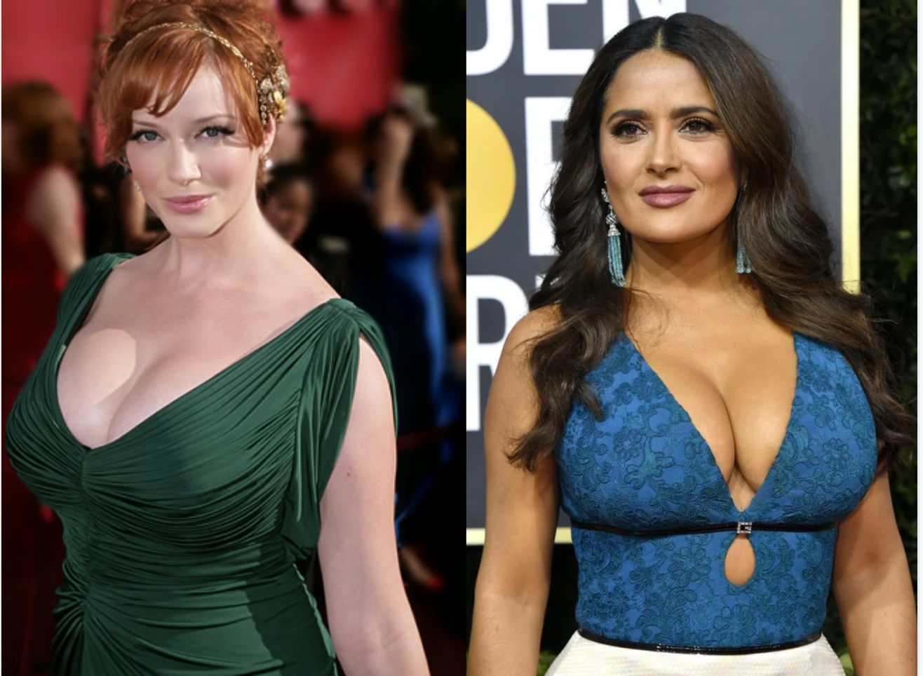 I'd love to Tittyfuck Salma Hayek's Big Titties...and then Titfuck