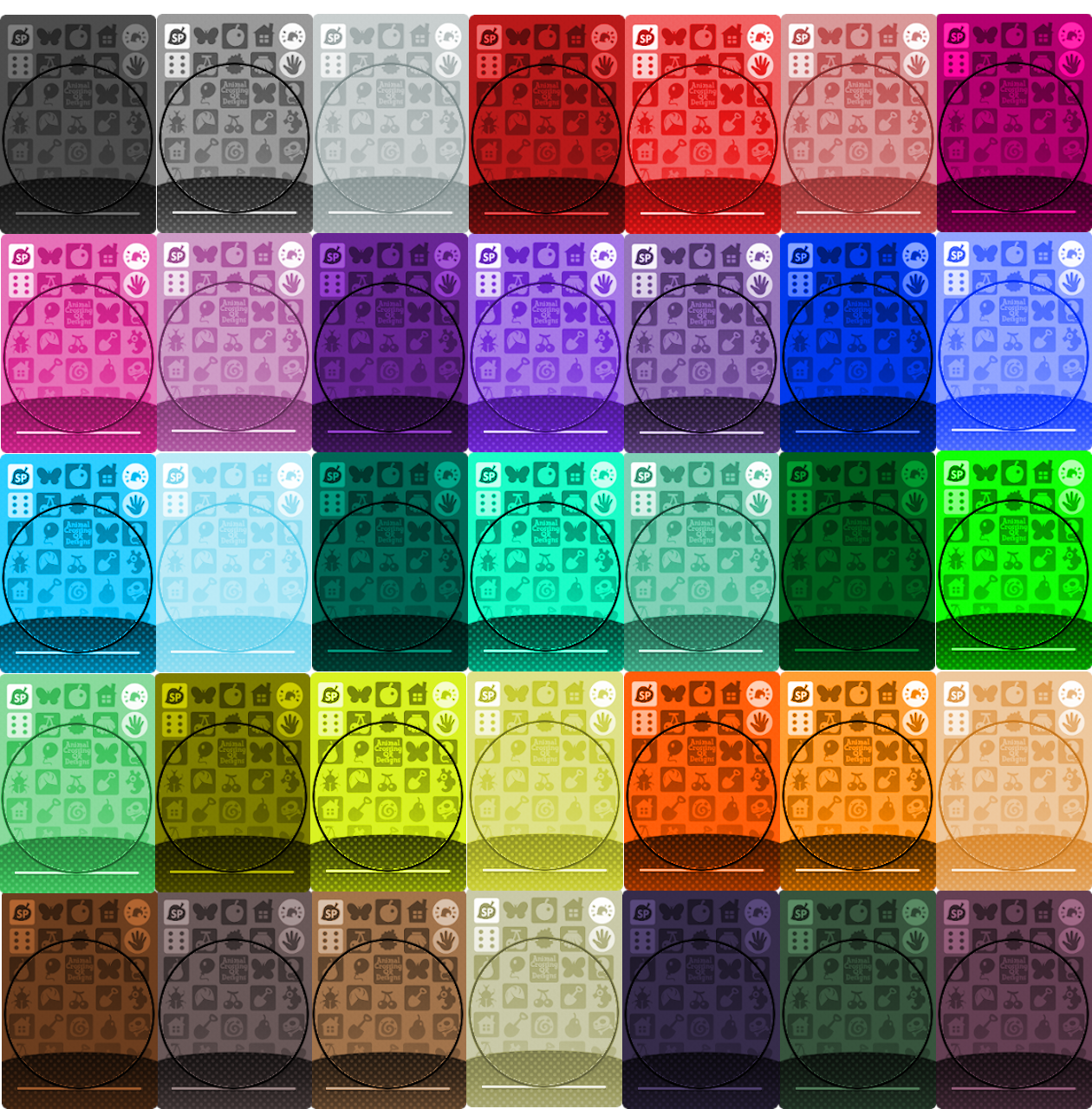 Idea: Color Coding (35 Colors/Species) (NFC Coin) | Scrolller