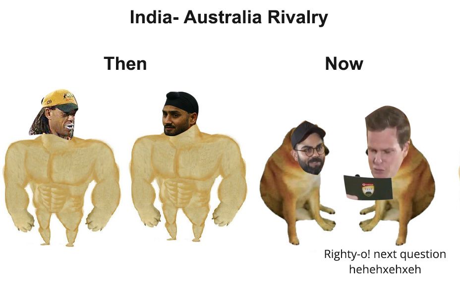 India-Australia Rivalry Then Vs Now | Scrolller