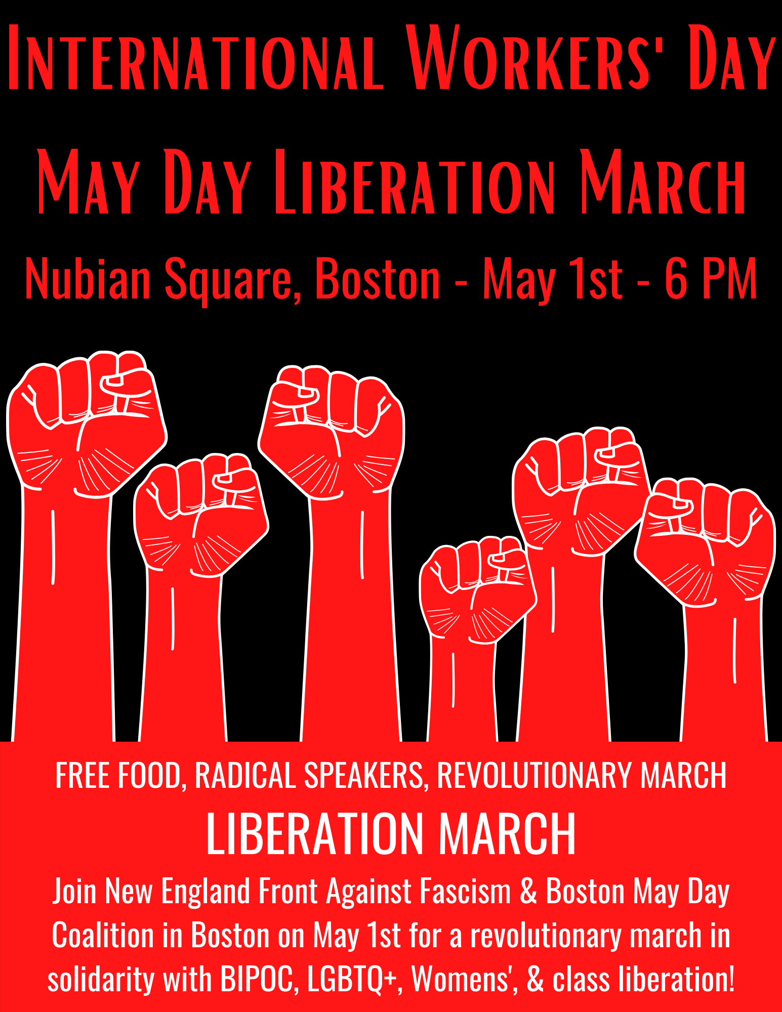 International Workers Day Liberation March! | Scrolller