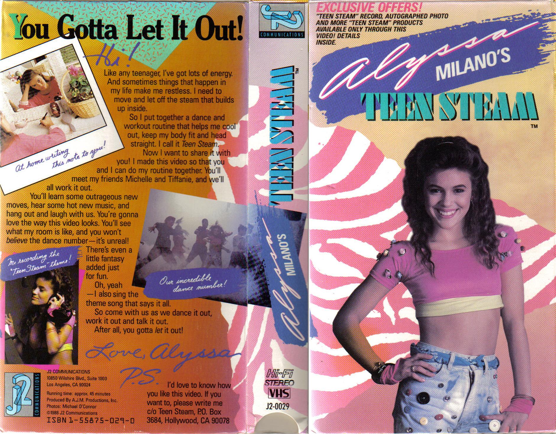 It's got it all, Alyssa Milano's Teen Steam. | Scrolller