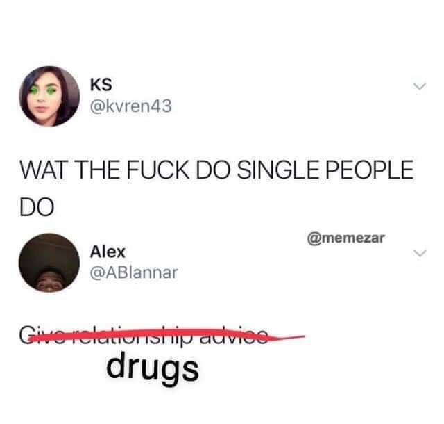 It's true I abstain from giving relationship advice Scrolller