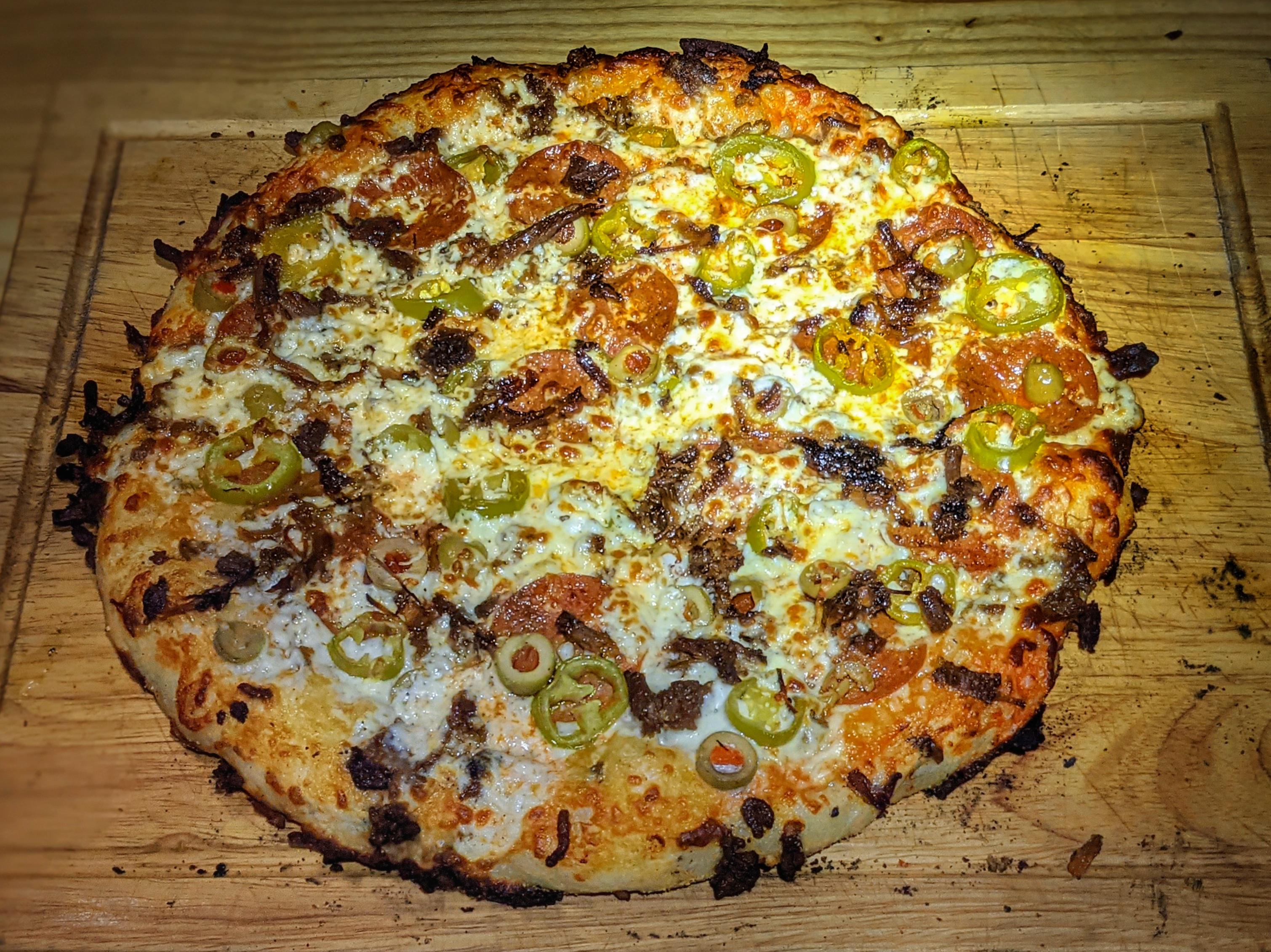 Jalapeno, Brisket, Green Olive, Pepperoni, Bacon. Delish | Scrolller