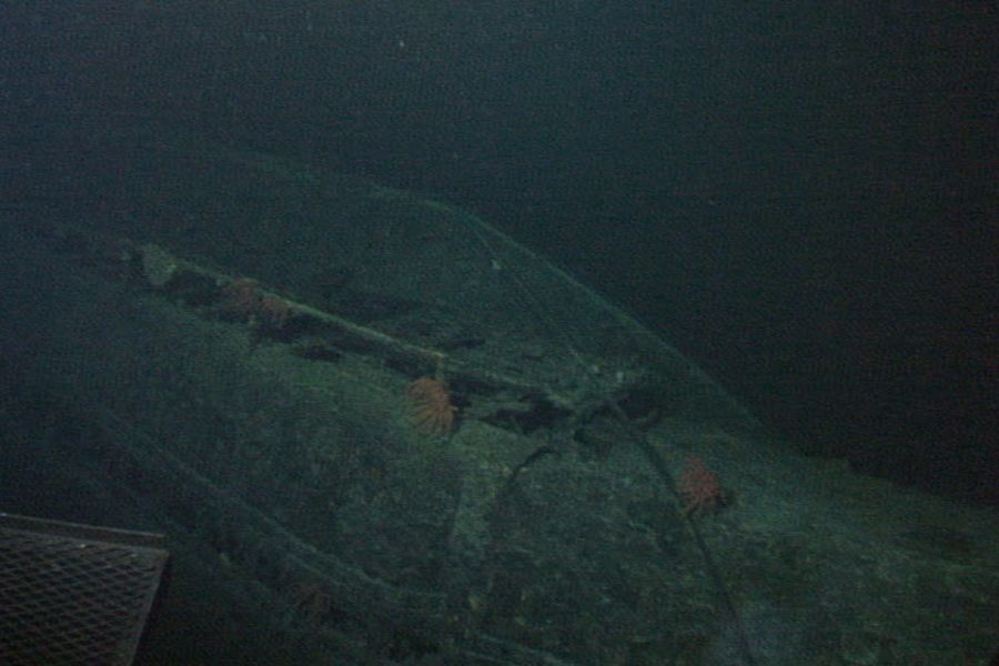 Japanese I400 submarine, which were the largest submarines in WW2 and