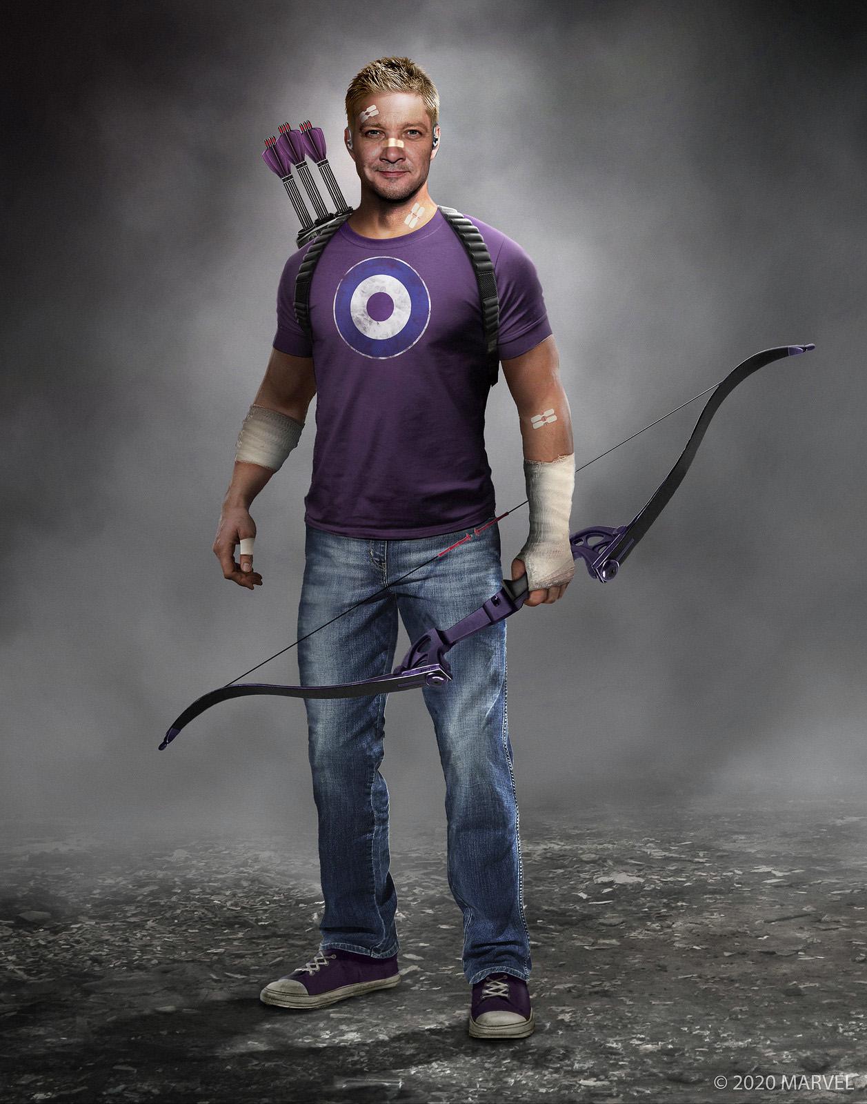 Jermy Reiner Comic Accurate Hawkeye Look Edit | Scrolller