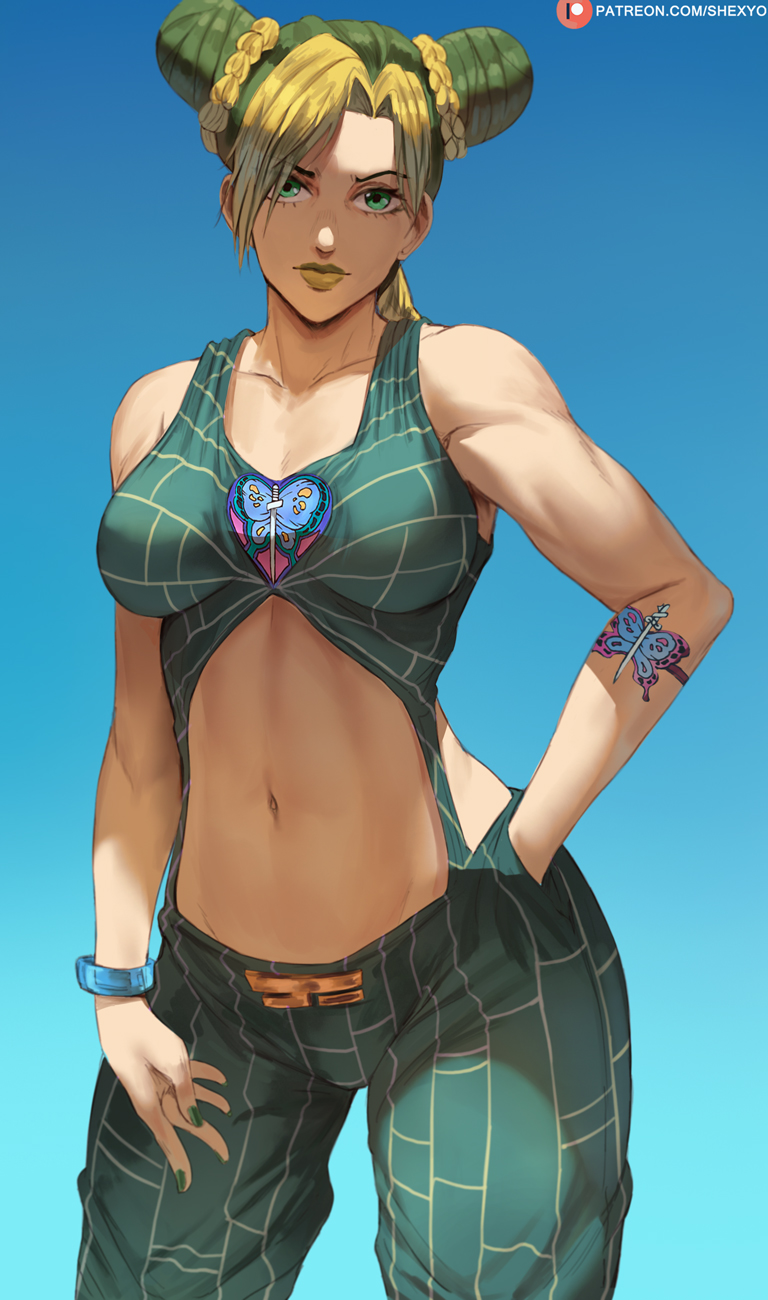 Jolyne Cujoh Shexyo Scrolller