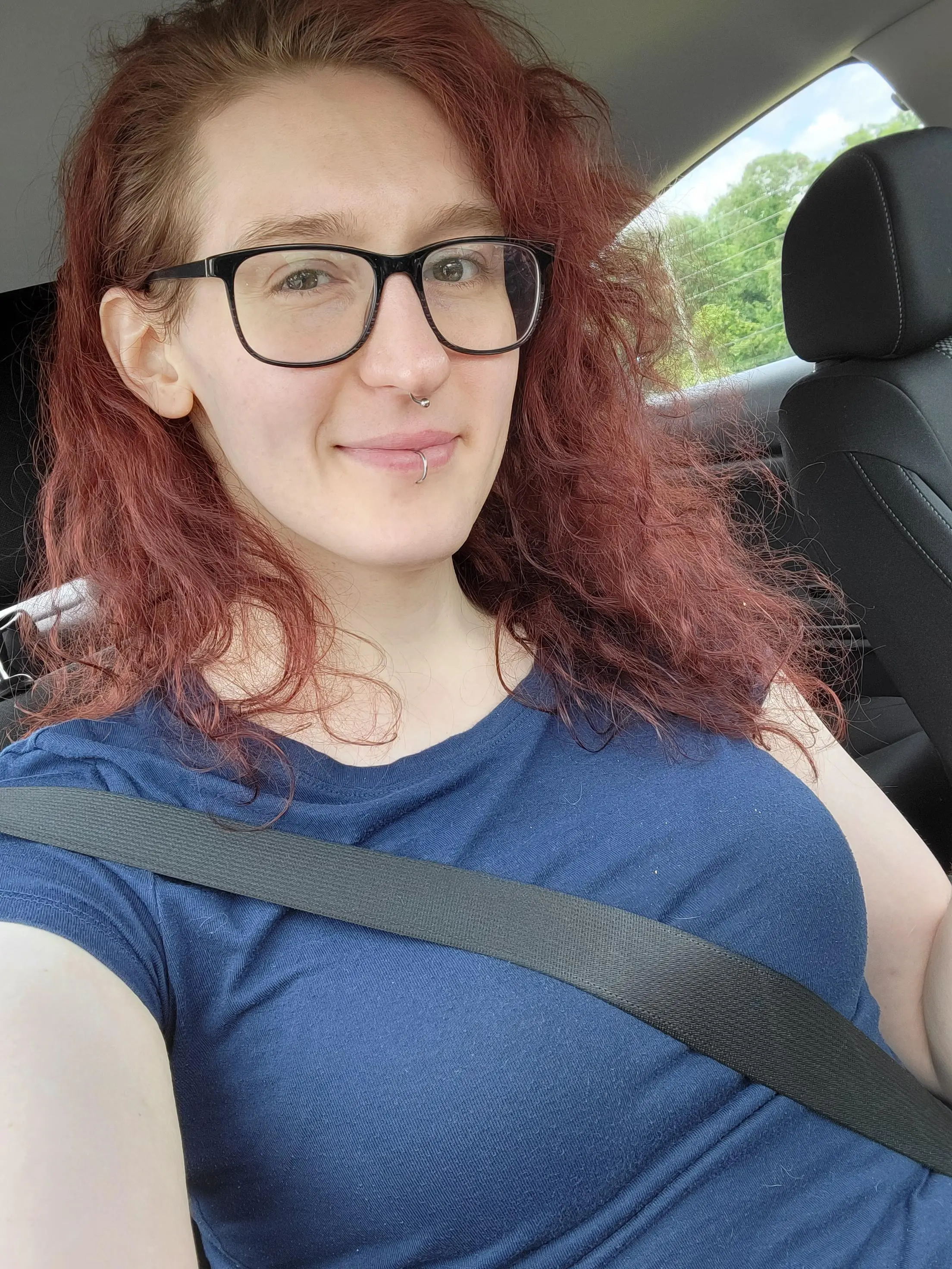 Just a selfie. What do yall think? [29 - mtf- 1.5 years HRT]