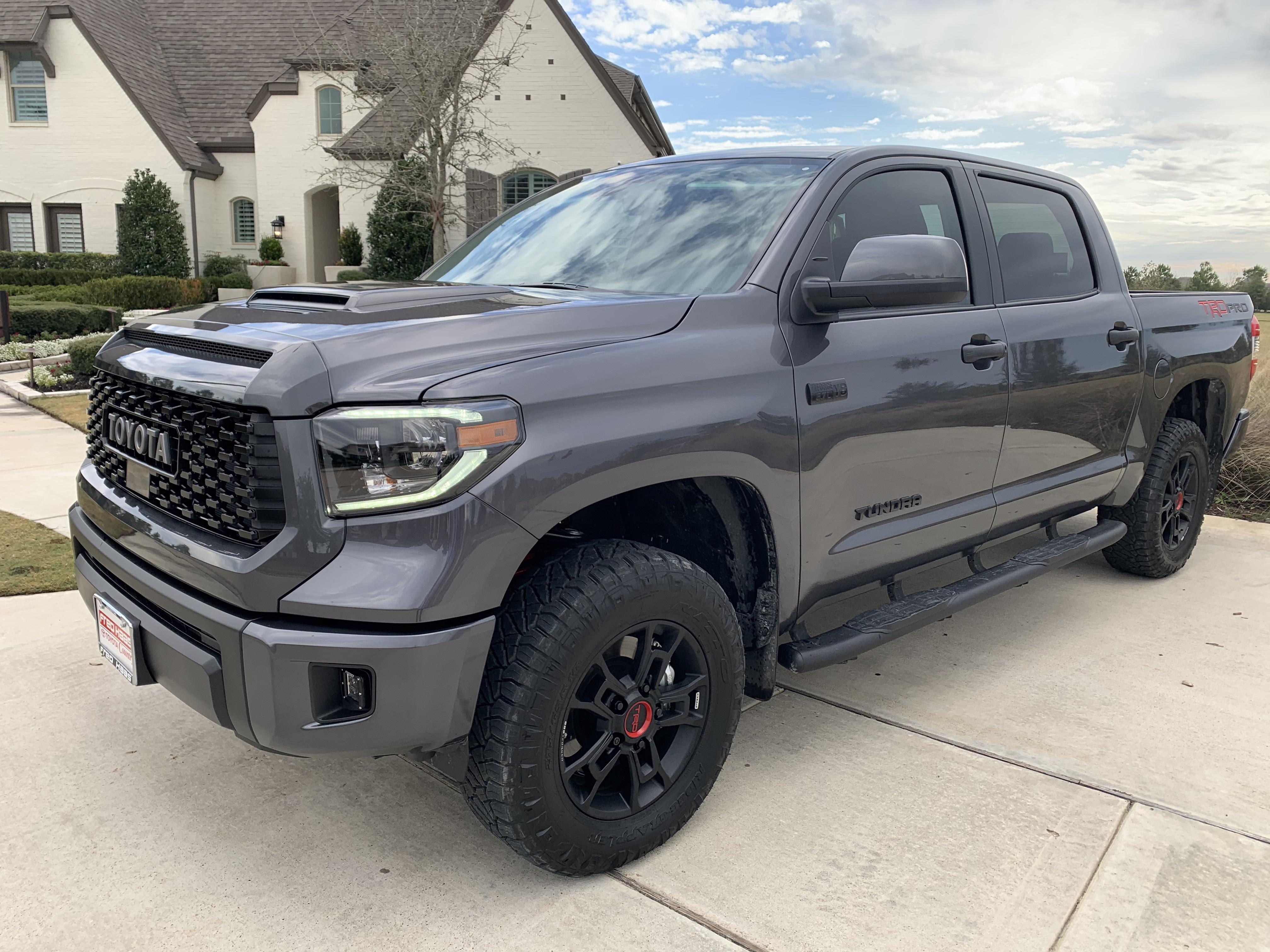 Just bought a 2021 Toyota Tundra TRD Pro! Switched from a 2015 F150 ...