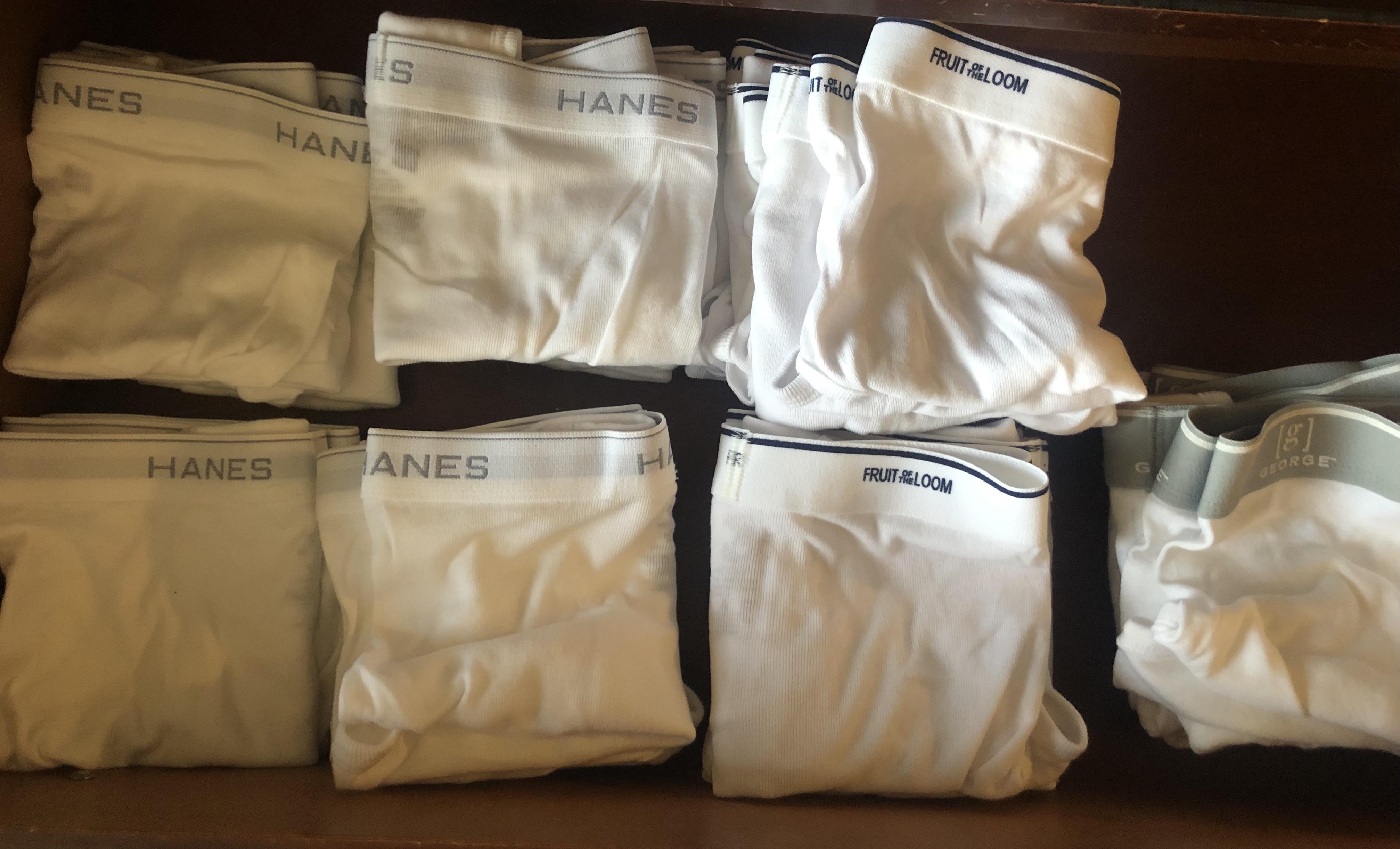 Just replaced all underwear with tighty whities! Scrolller