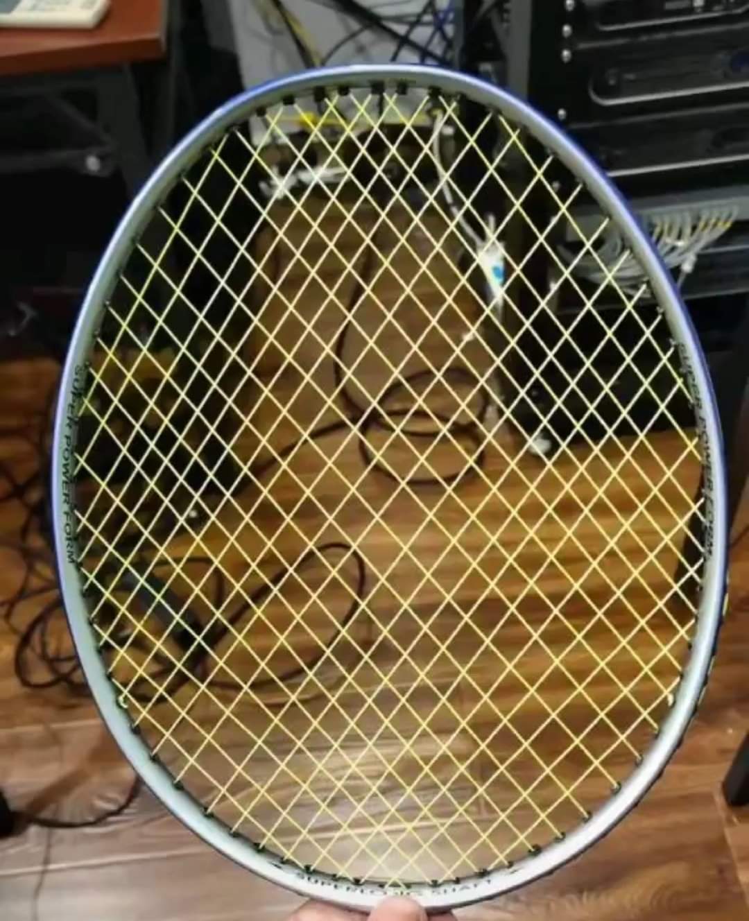 Just strung my racket. Excited for a hit | Scrolller