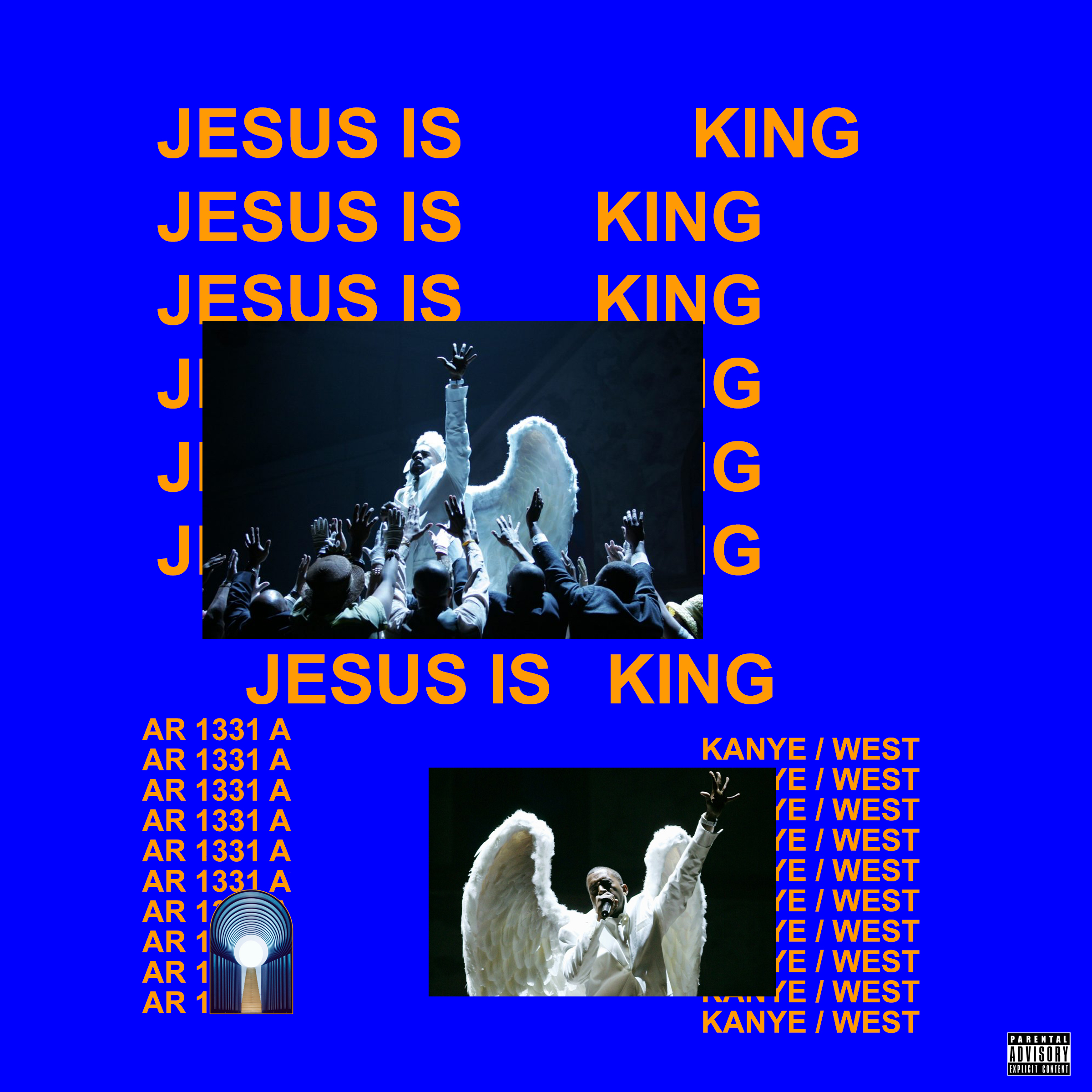 jesus is king the king of kings kanye