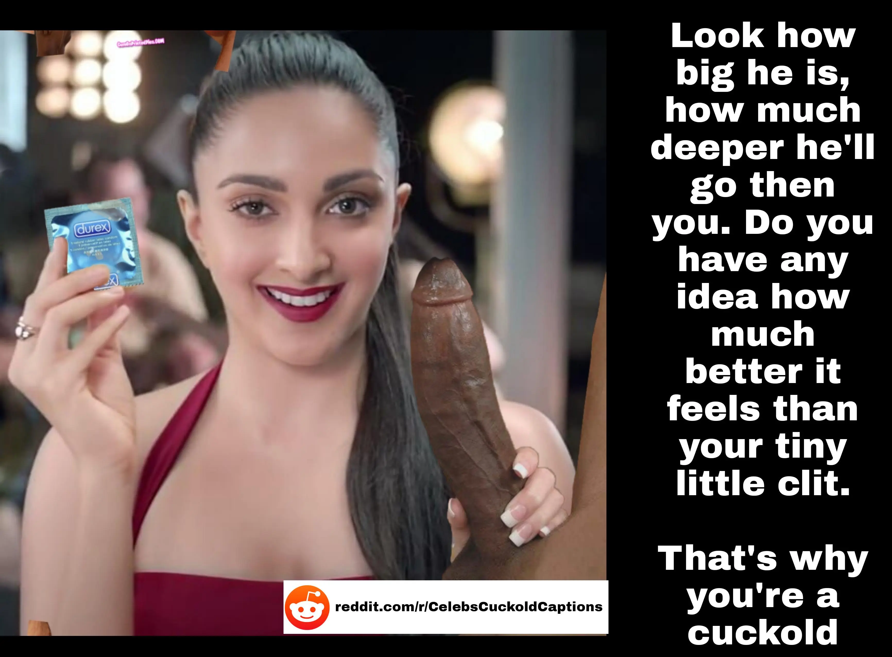 Kiara Advani Bbc cuckold captions