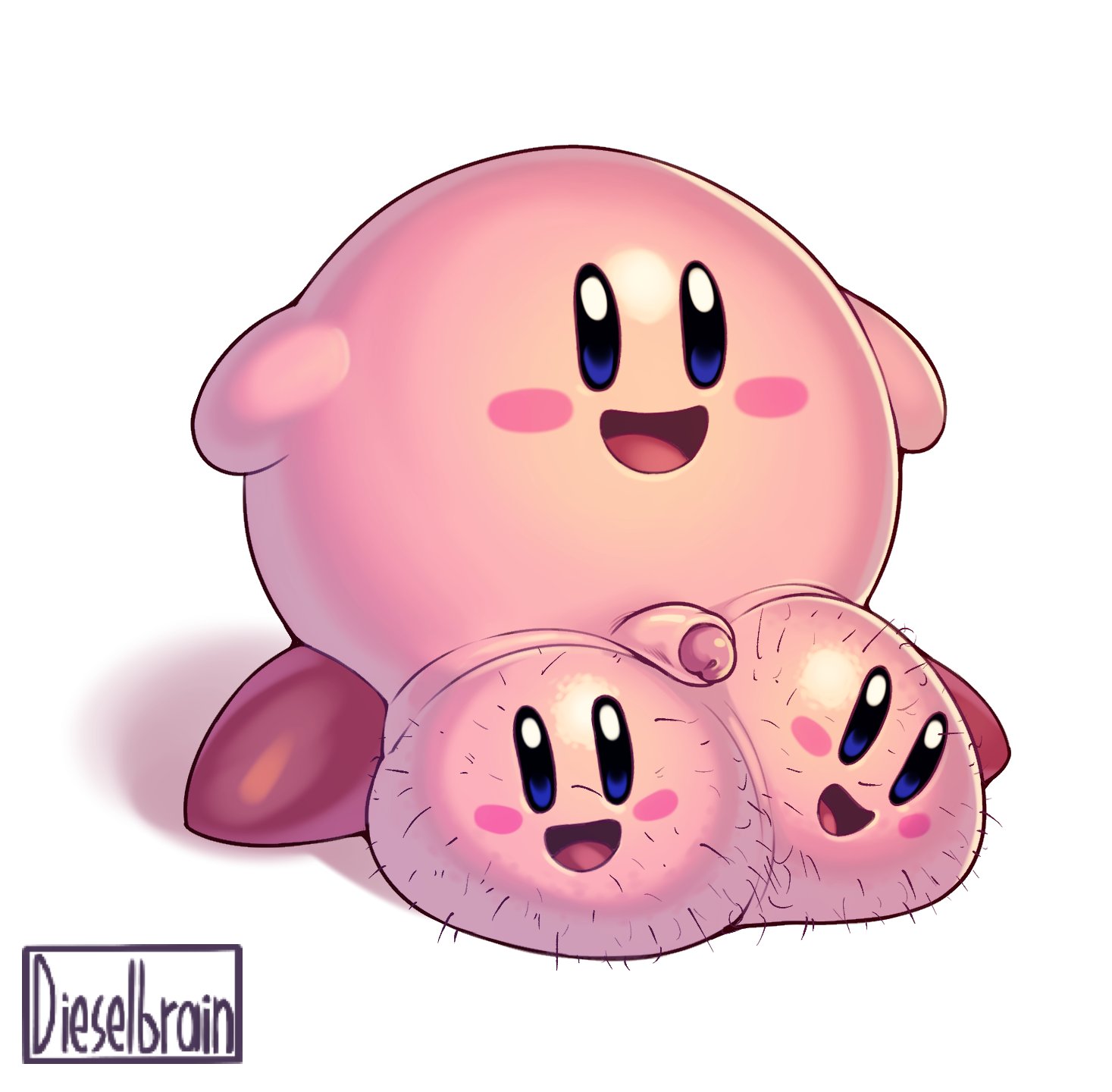 Kirby's Balls... Hairy Balls Scrolller