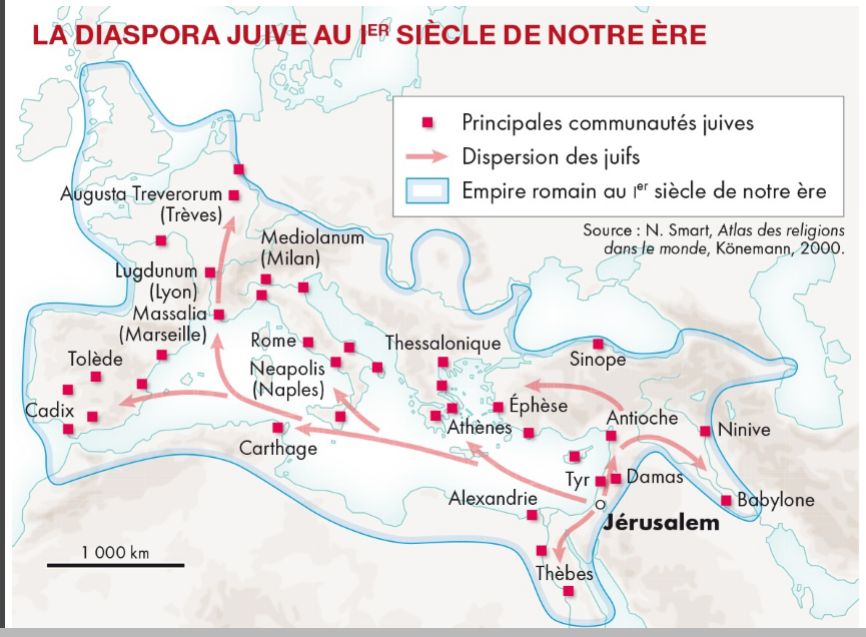 La Diaspora Juive Au Ier Siècle | Scrolller