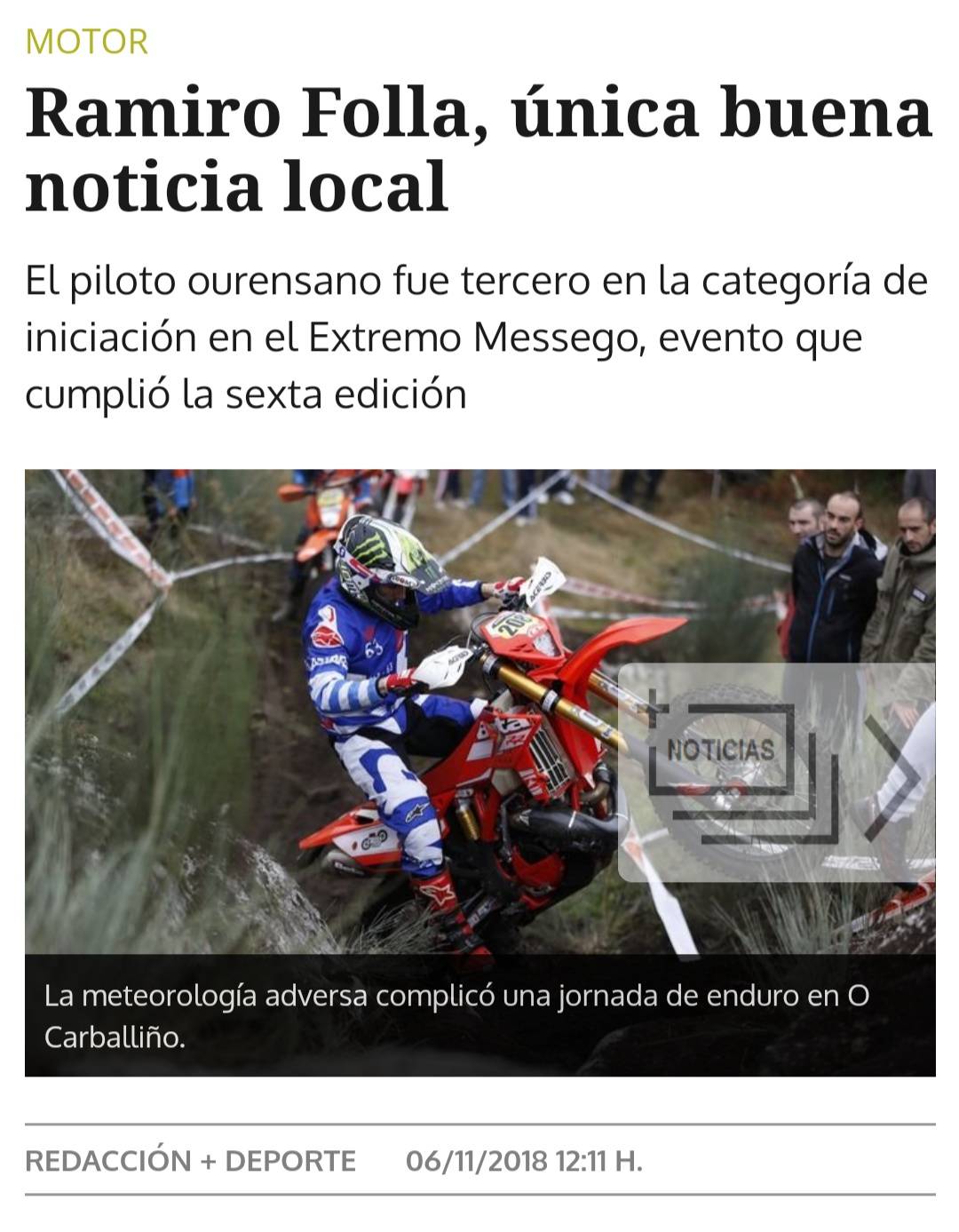 La región, probably the best newspaper in the world. Scrolller