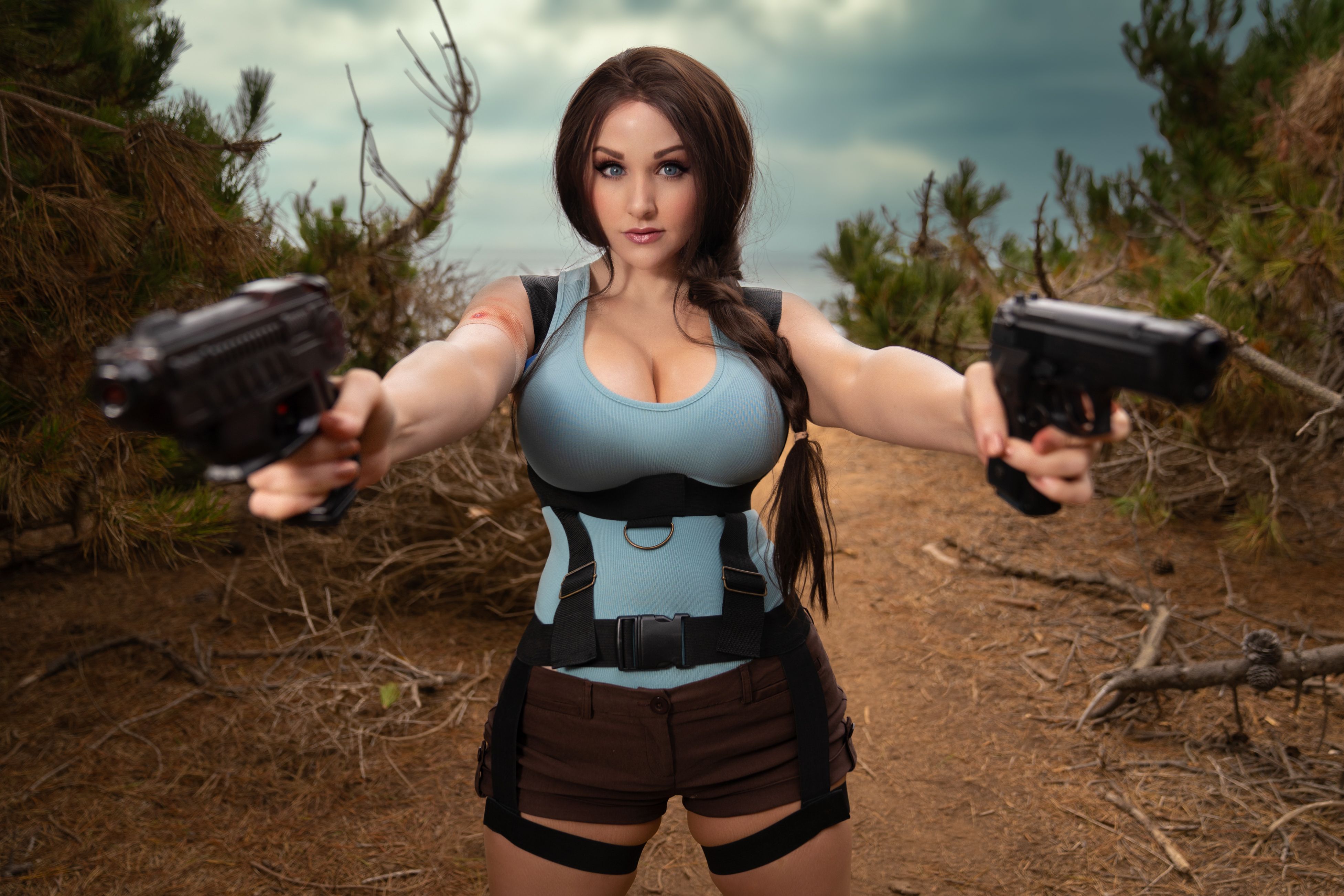 Lara Croft By Angie Griffin Scrolller