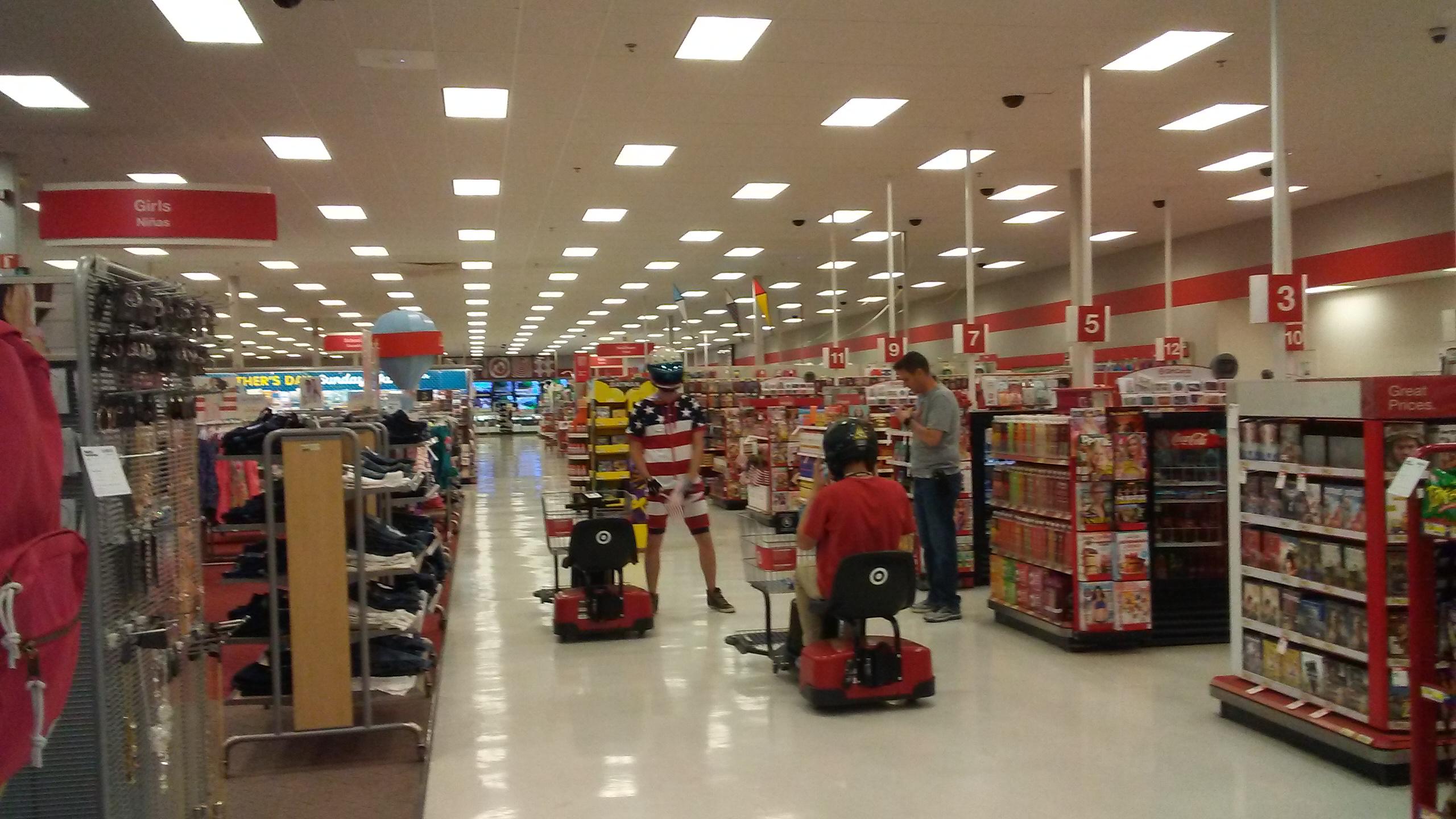 Late nights at Target Scrolller