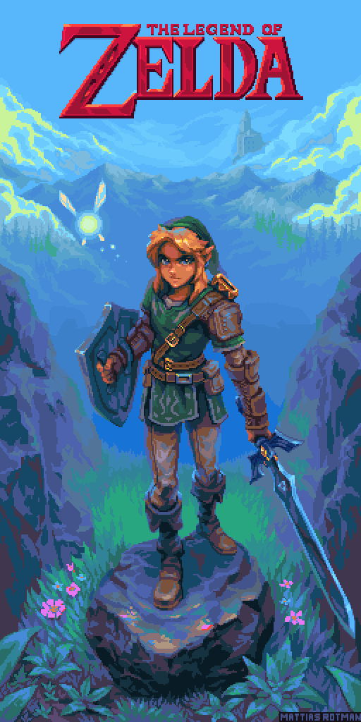 [LOZ] Link, art by @MattiasRotman | Scrolller