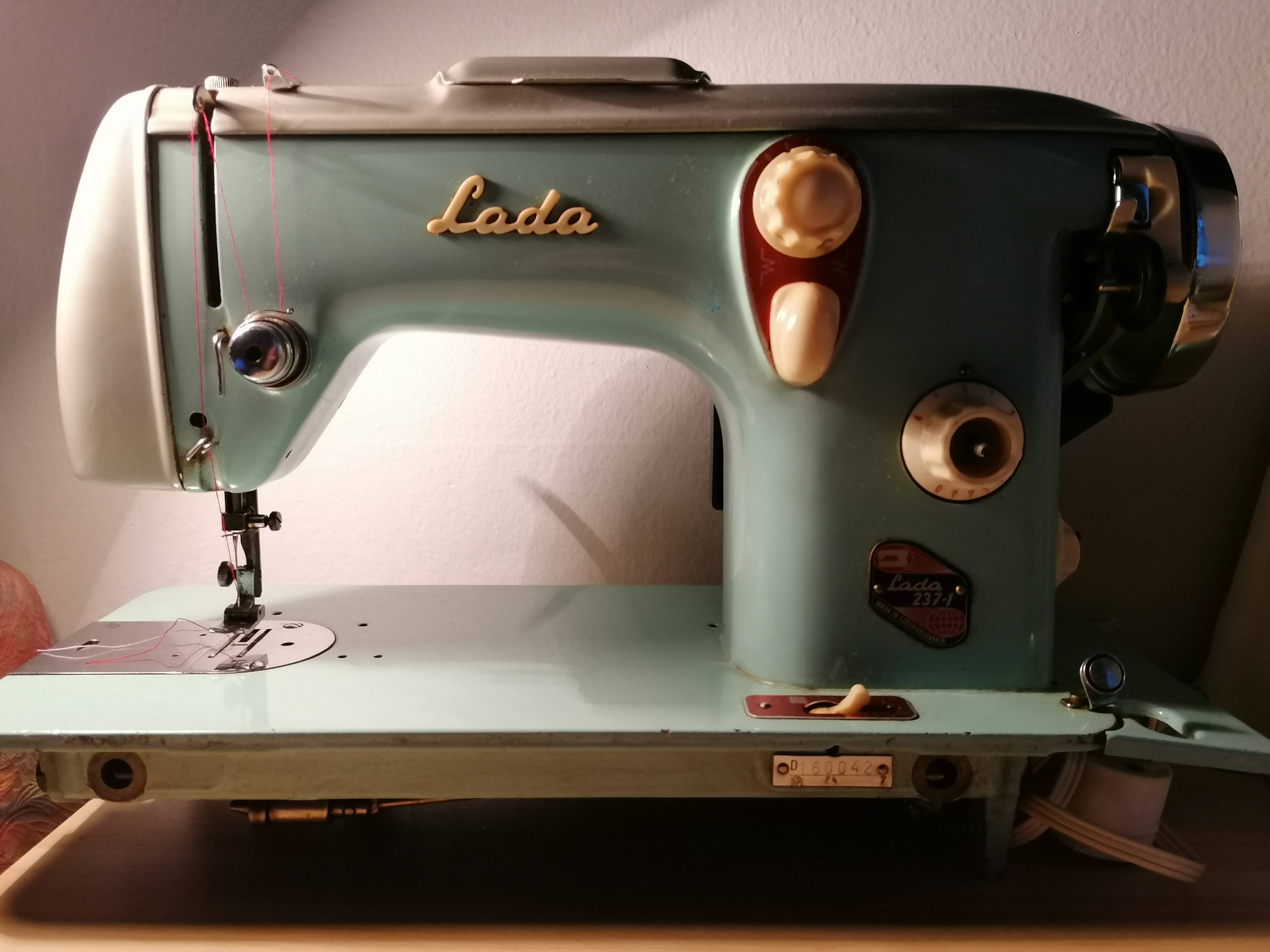 Machine is from late 1950s early 1960s. Rescued from trash and motor ...
