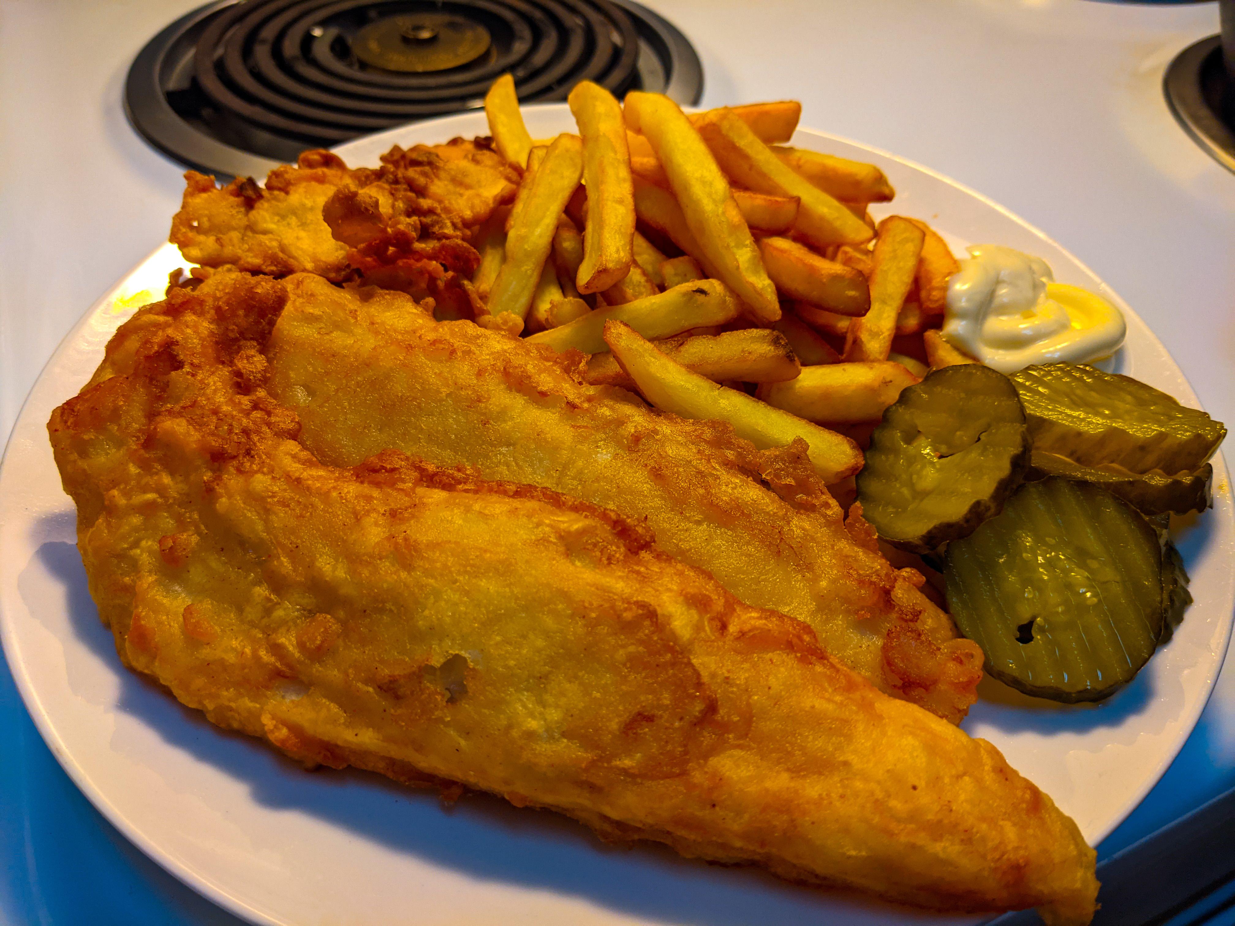 [Made] Fish &amp; Chips | Scrolller