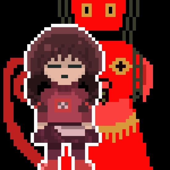 Madotsuki pixel art by me | Scrolller