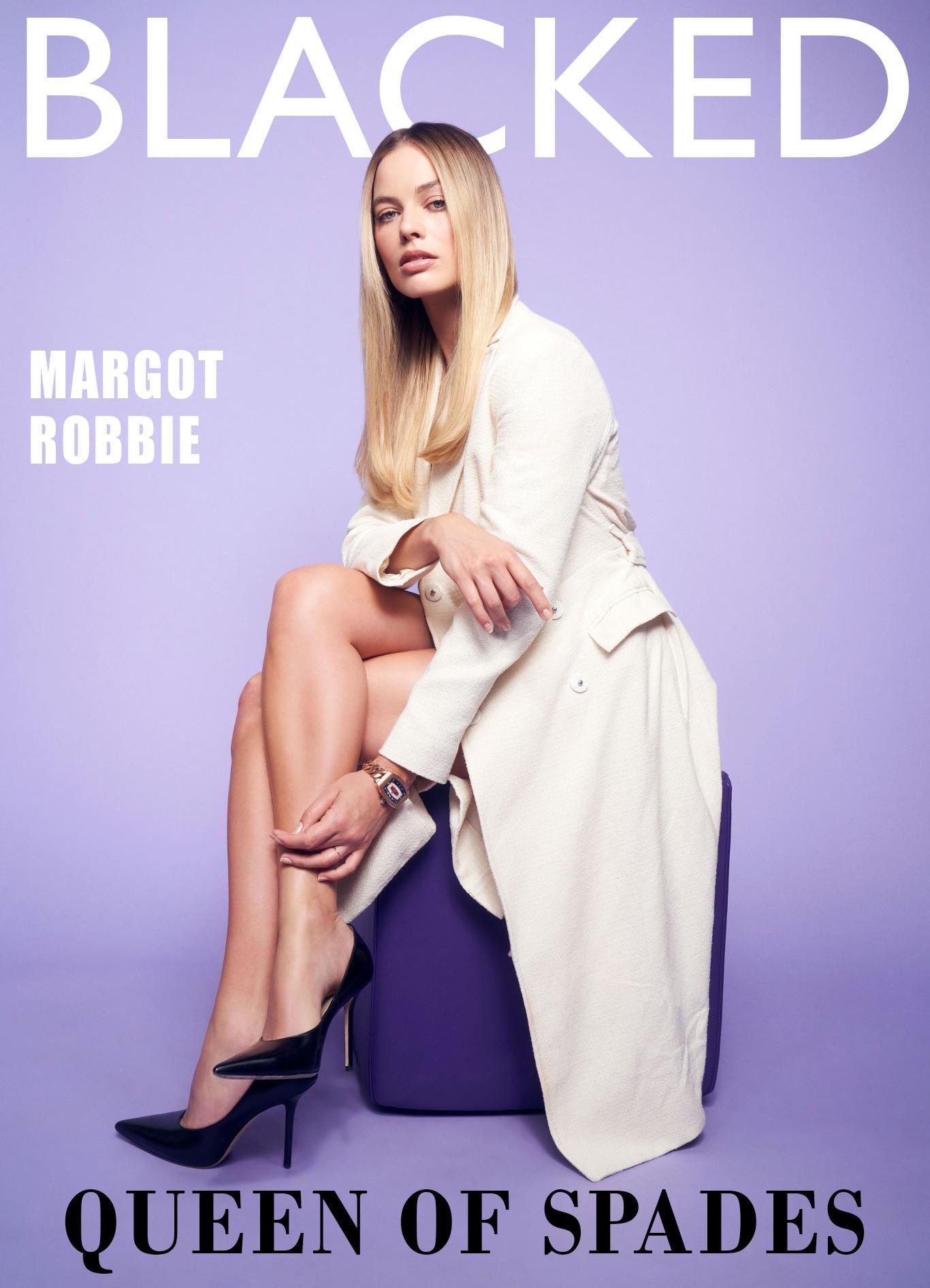 Margot robbie blacked
