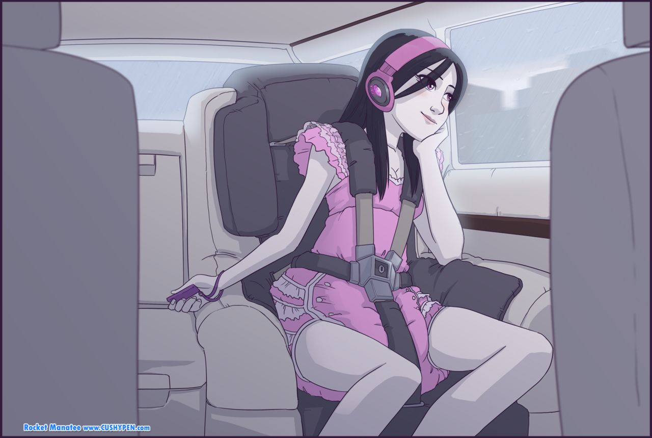 May as well enjoy the car Ride 