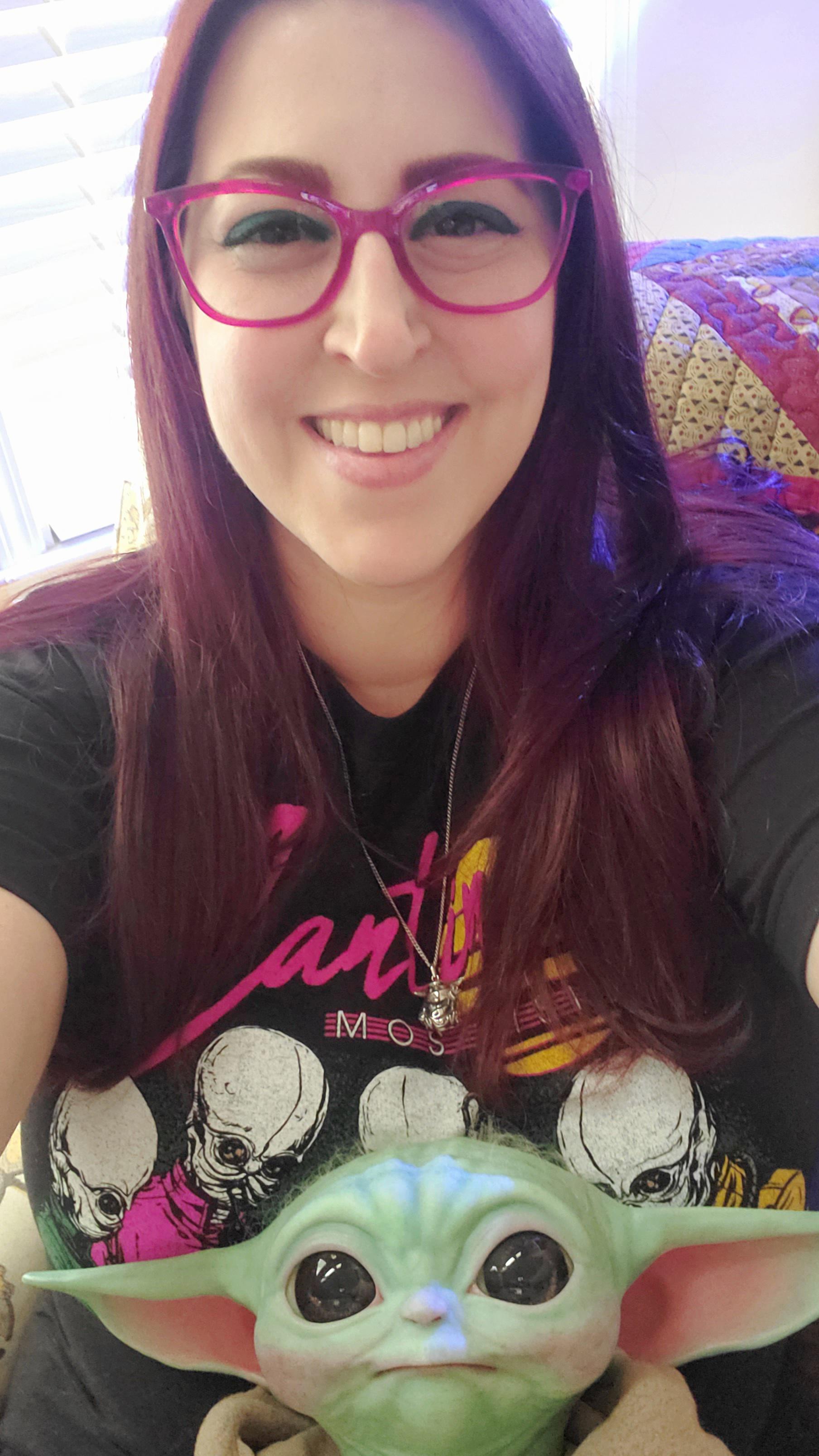 Me and Baby Yoda wishing everybody a Happy Star Wars Day!! May the 4th