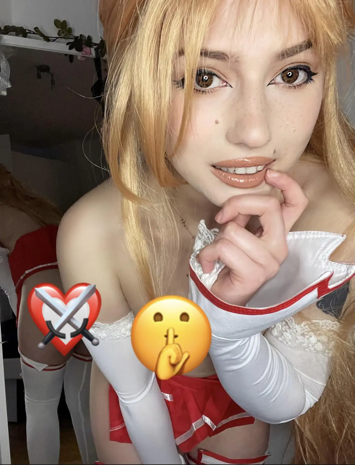Me (Serenity Oaks) as Asuna Yuuki
