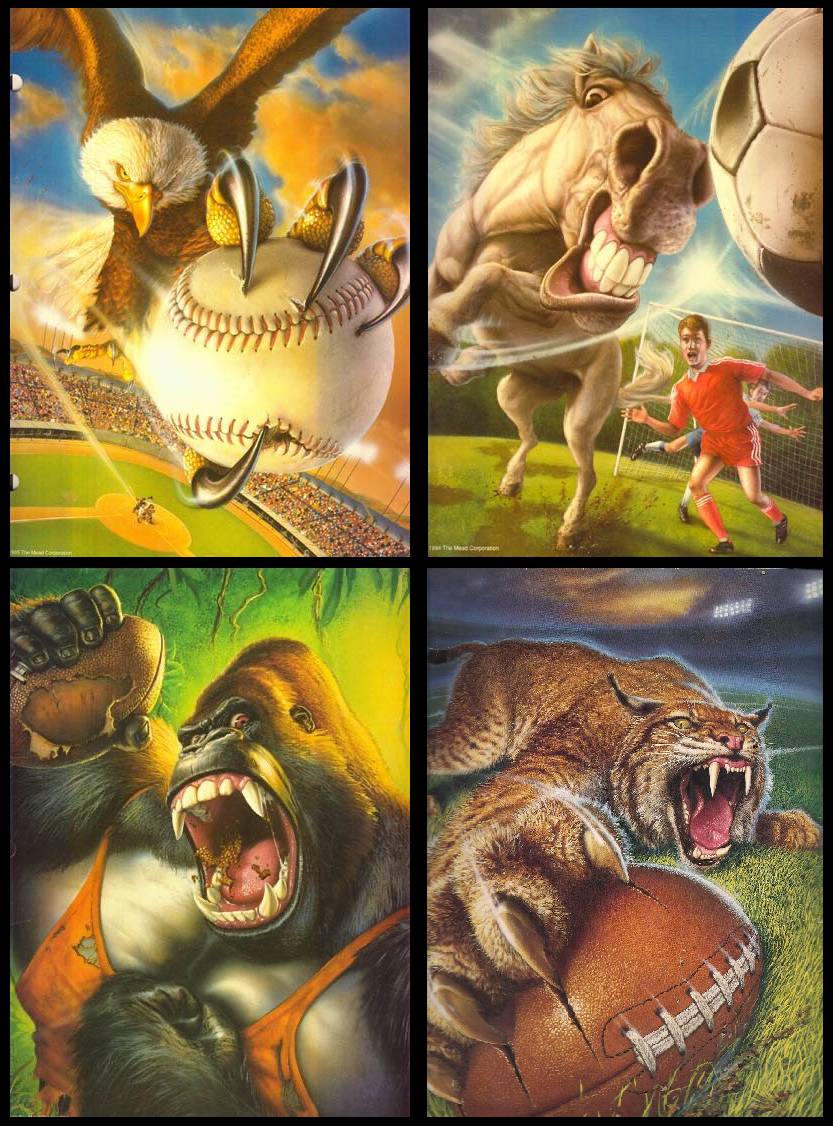 Mead "No Rules" folders from the 90s Scrolller