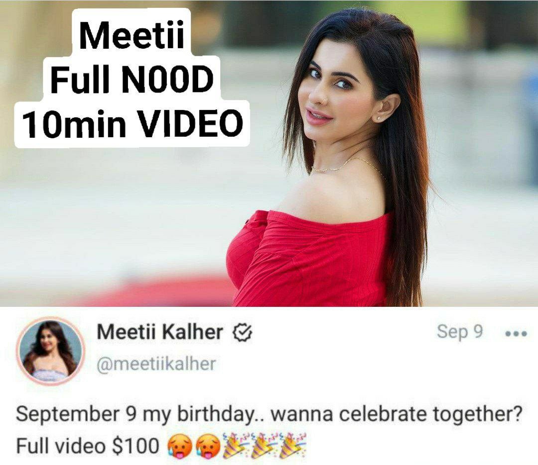 Meeti Kalher Birthday D1ldo Playing Full 10 min N00d Video Scrolller