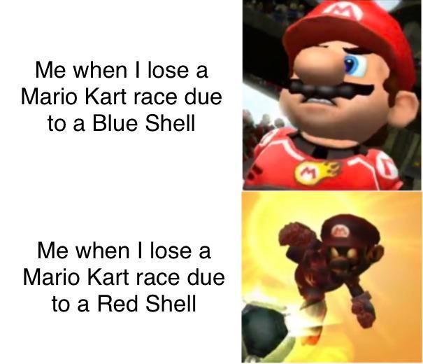 [MK] Do you know how many races red shells have cost me? | Scrolller
