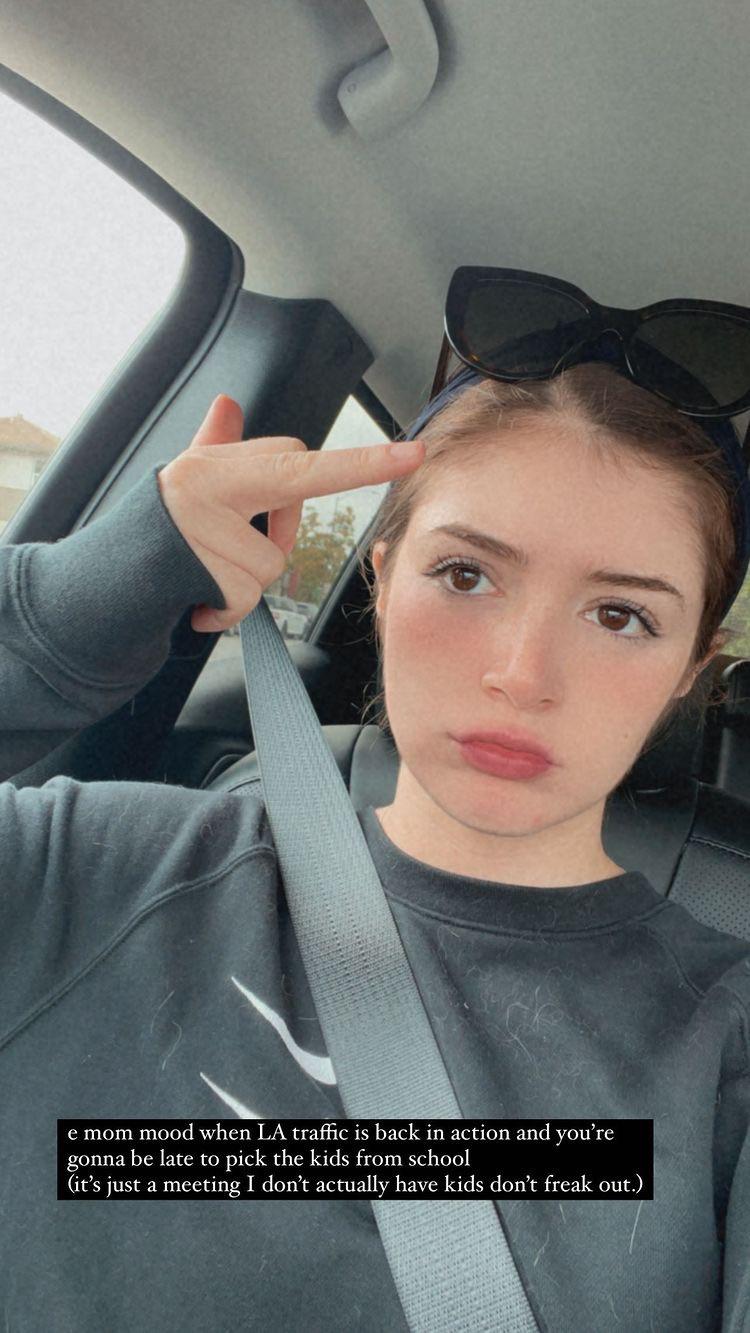 Mom stuck in traffic Scrolller