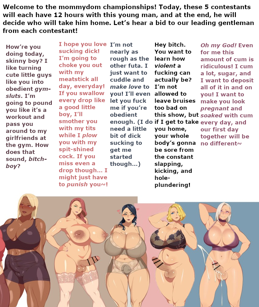 Discover more like Futadomworld: Mommydom championships! choice mommydom ar...