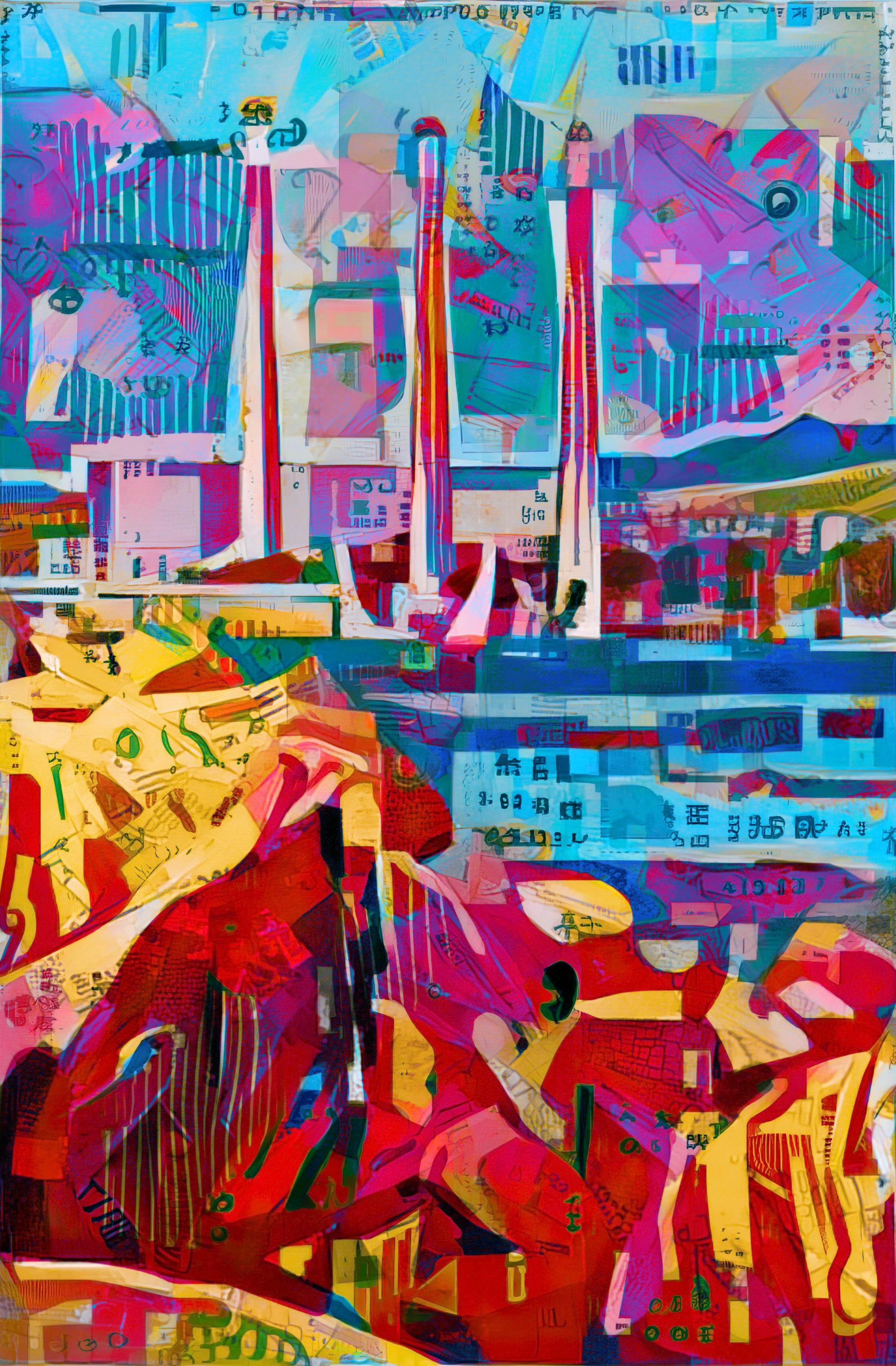 “Morro Bay Towers”, Michael Ranger, Digital, 2021 | Scrolller