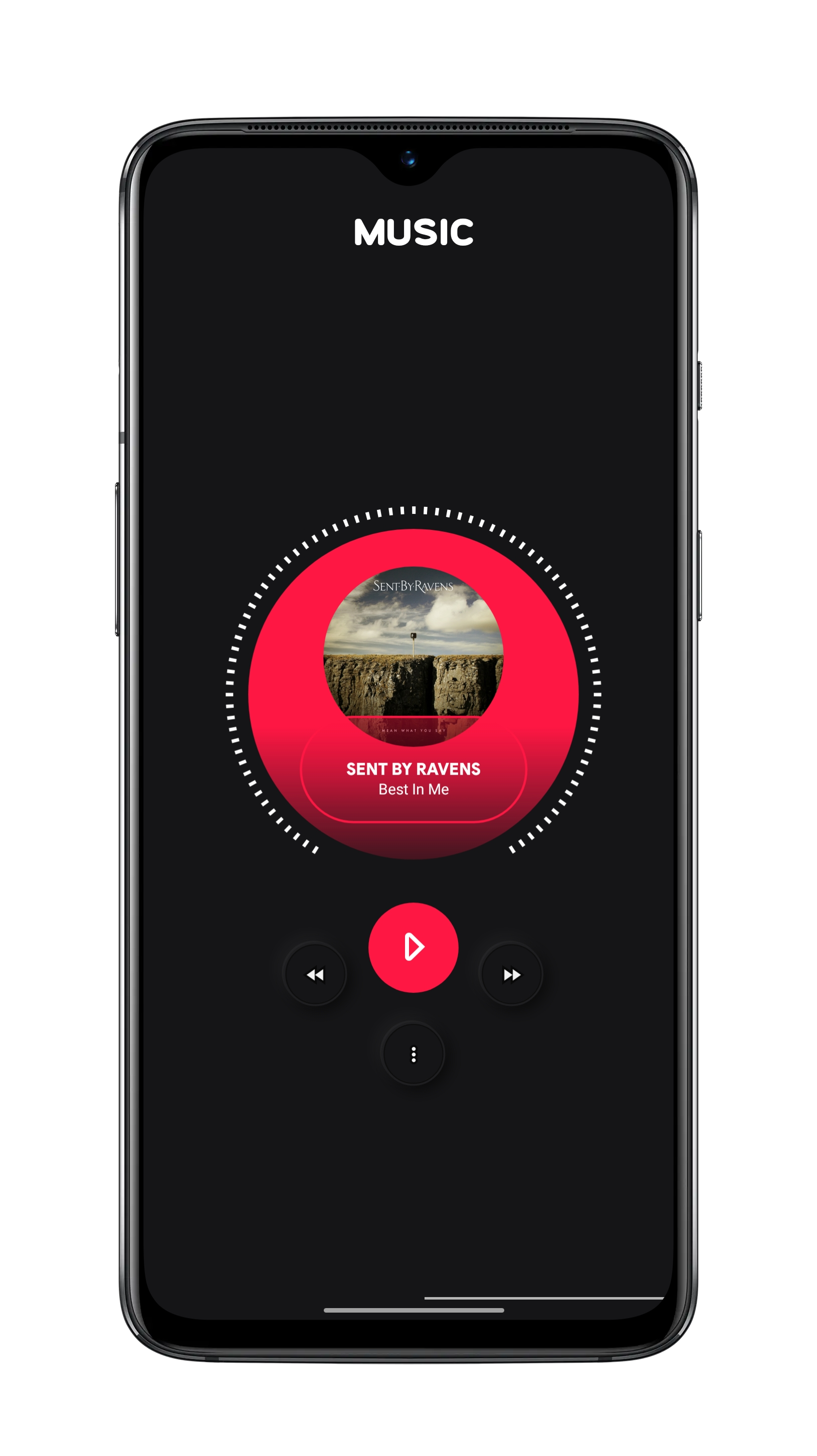 Music widget screen | Scrolller