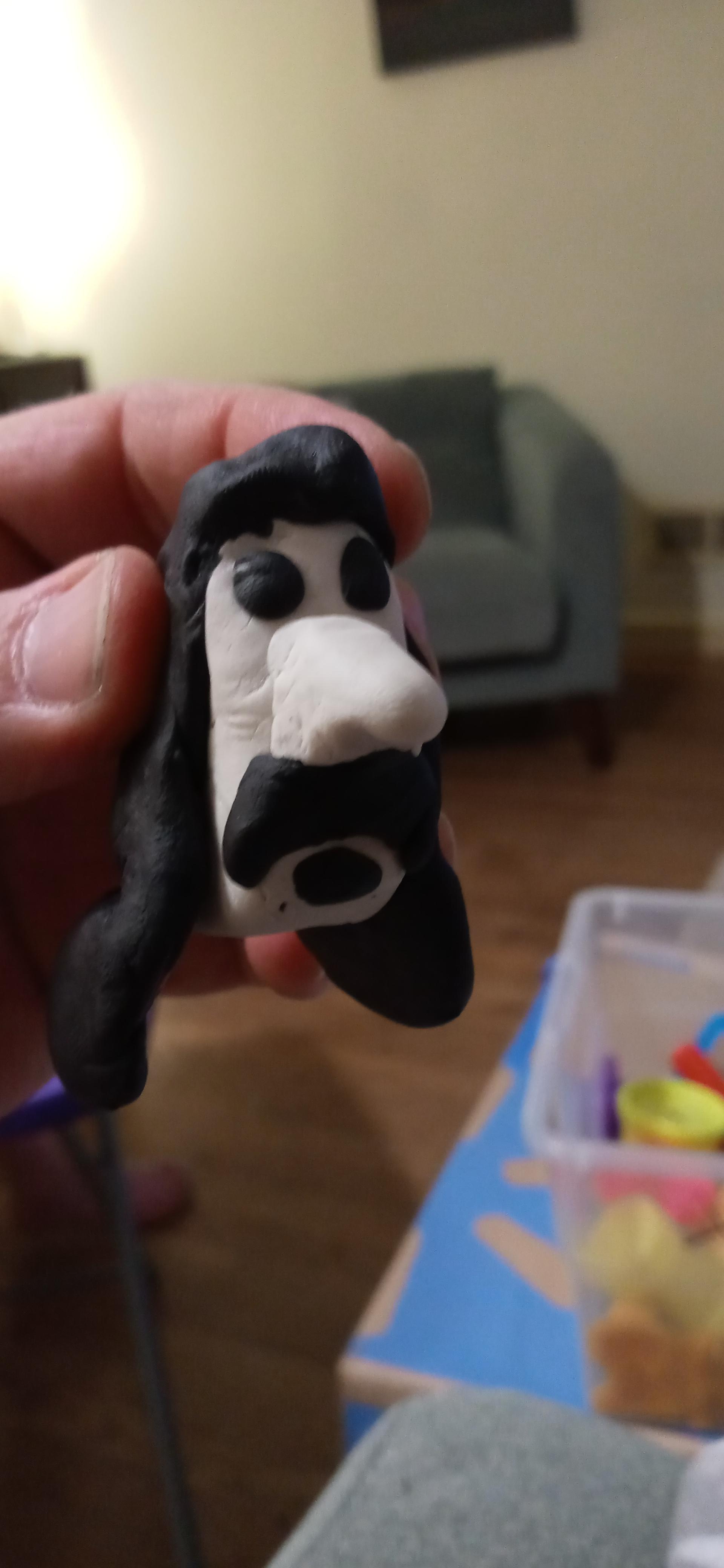 My 8 yo daughter and I are playing with playdough tonight. and ...