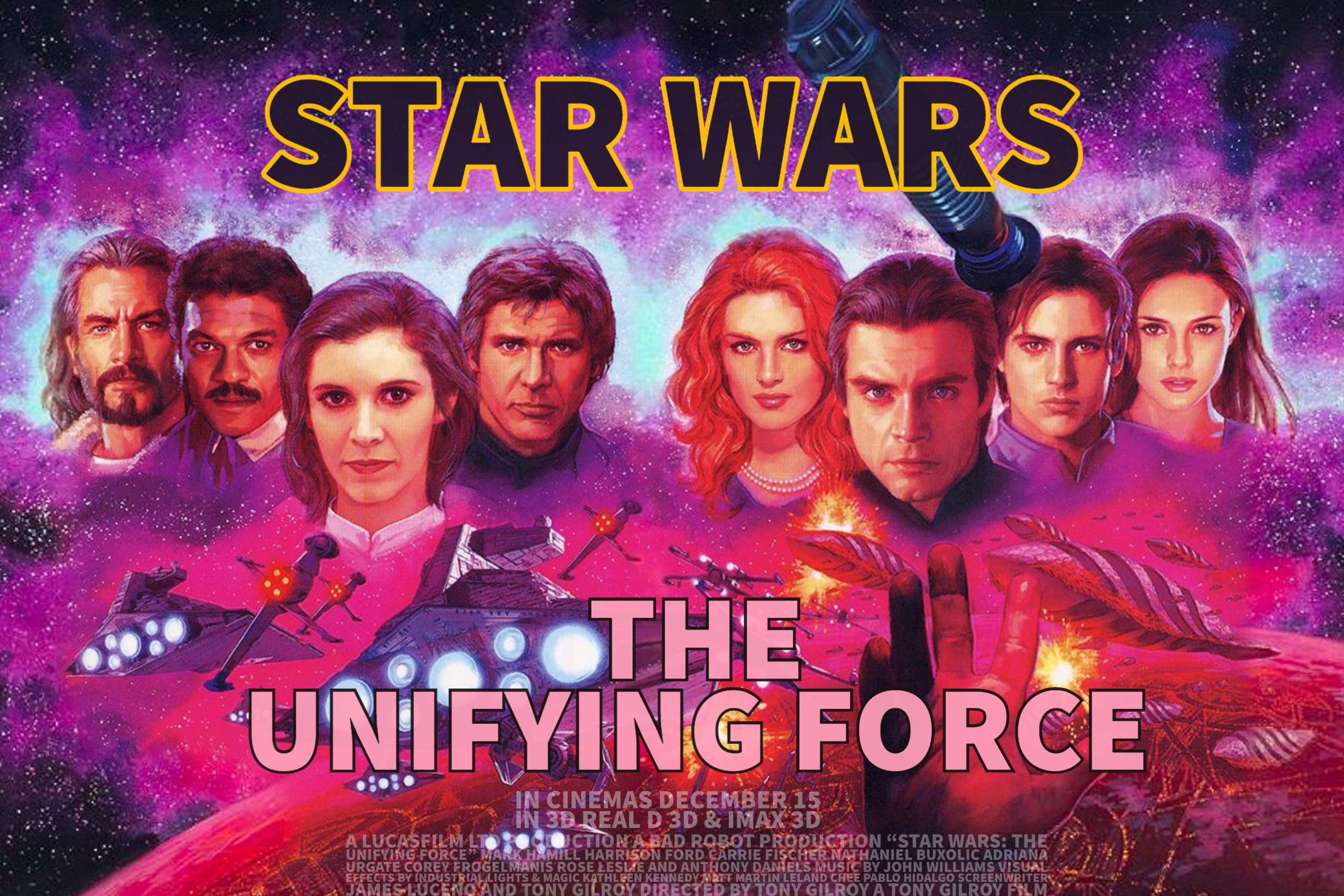 My attempt a creating 'The Unifying Force' movie poster | Scrolller
