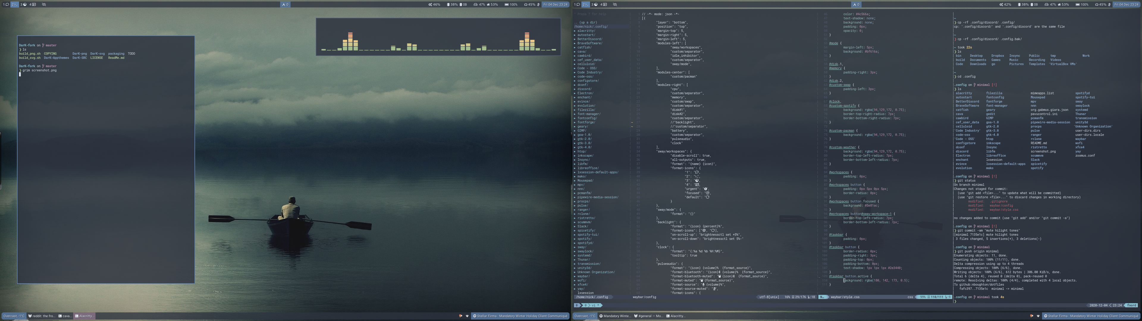 My current rice Sway+Nord
